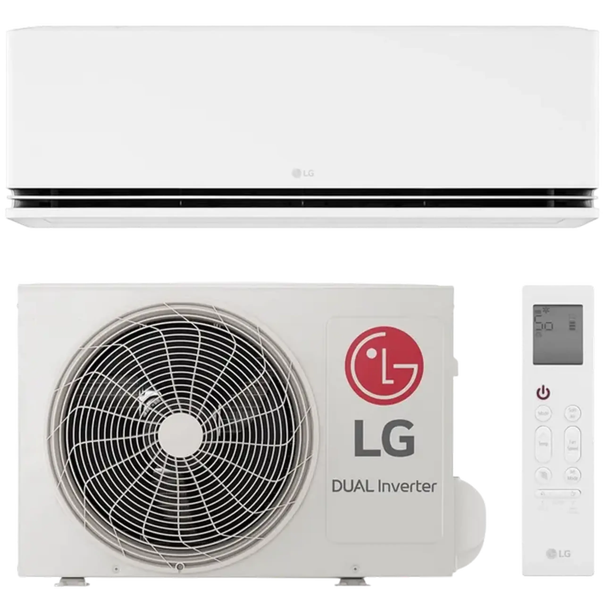 Aparat de aer condiționat Split LG AirFit H09S1D, 9kBTU/h, Alb