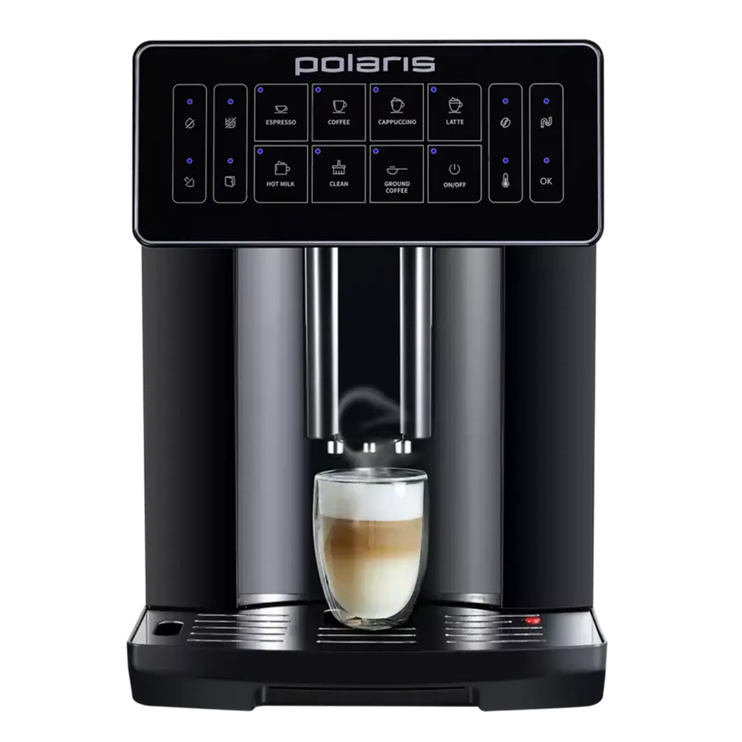Aparat de cafea Polaris PACM 2052AC, Negru