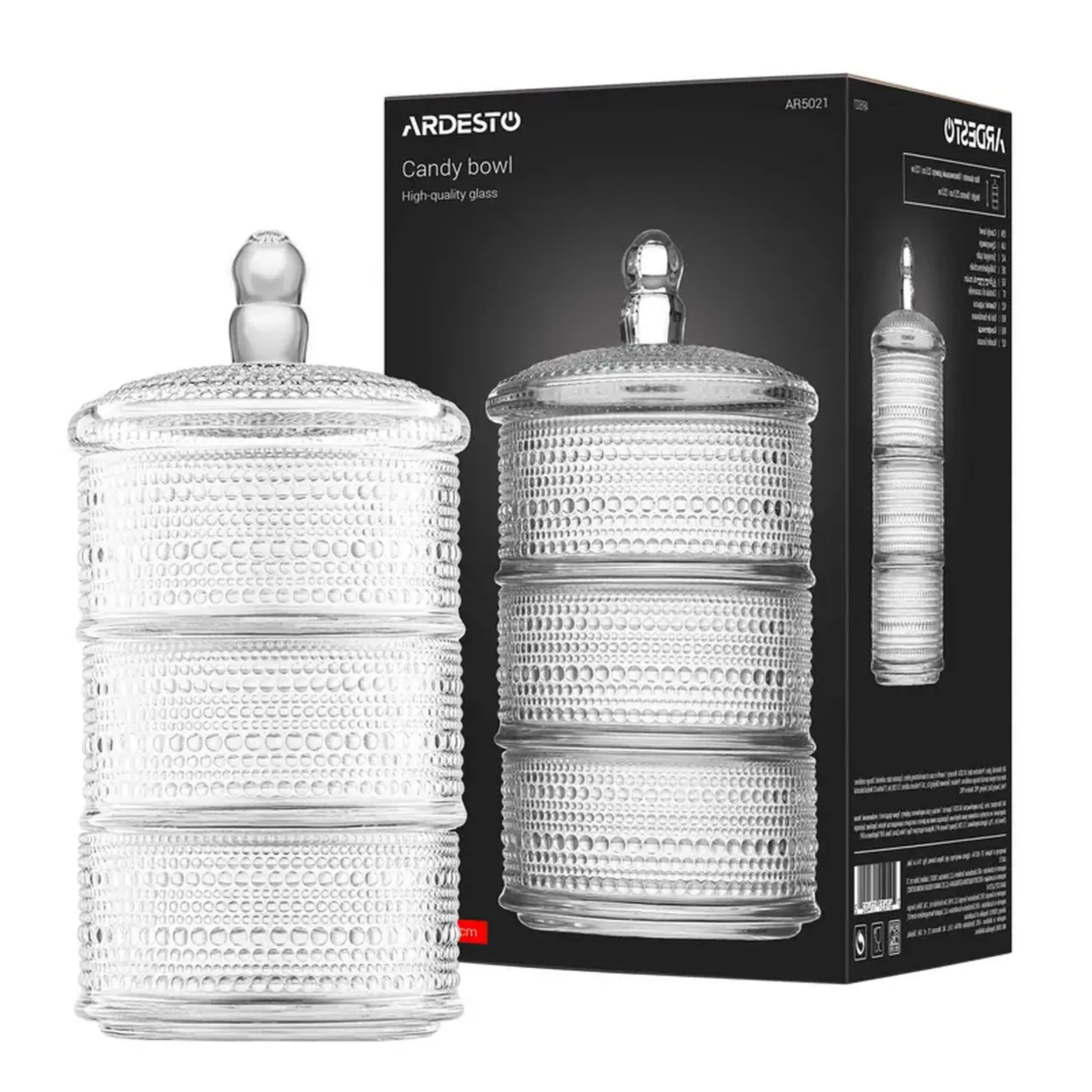 Bombonieră Ardesto AR5021, Transparent
