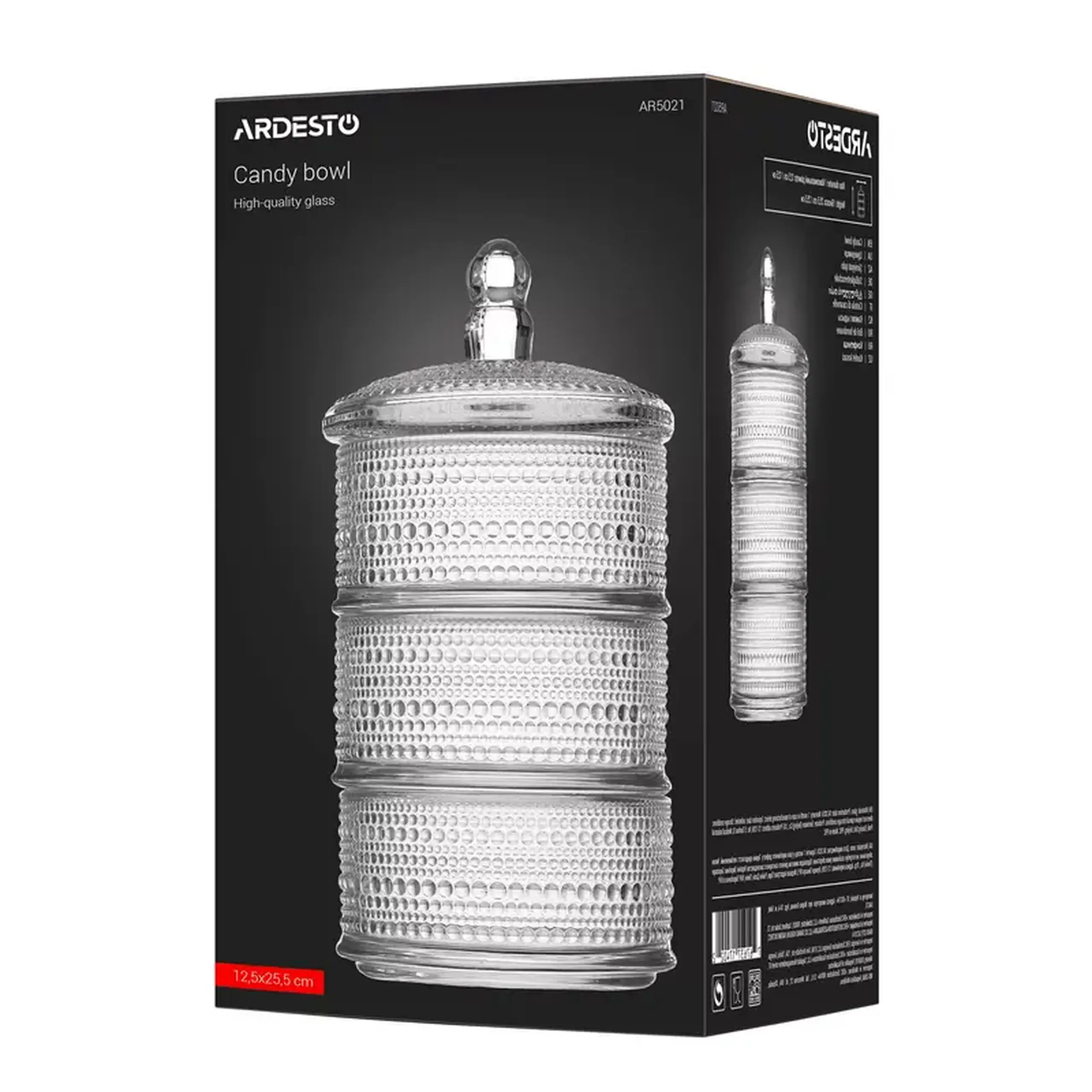 Bombonieră Ardesto AR5021, Transparent