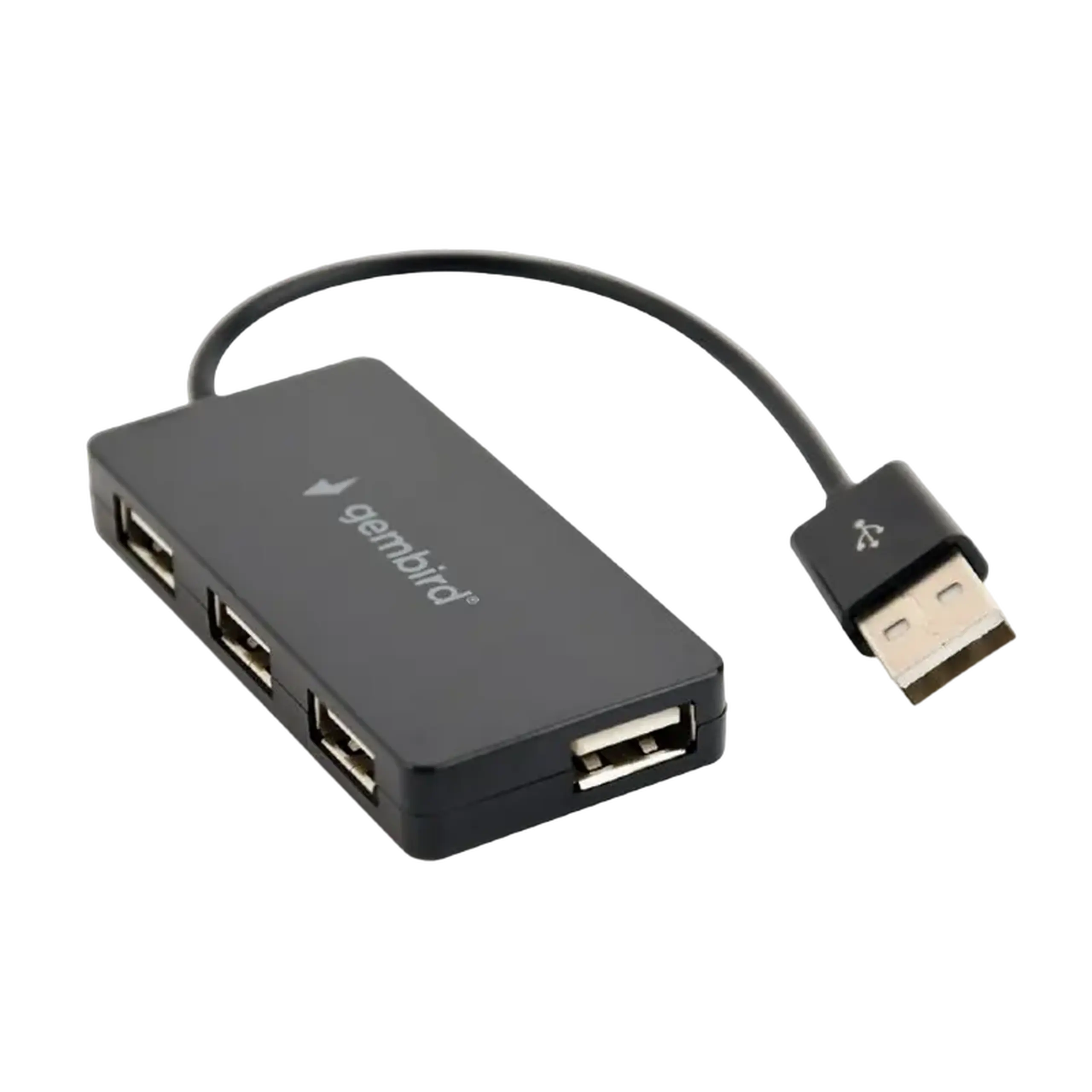 Hub USB 2.0 cu 4 porturi Gembird "UHB - U2P4 - 04", negru