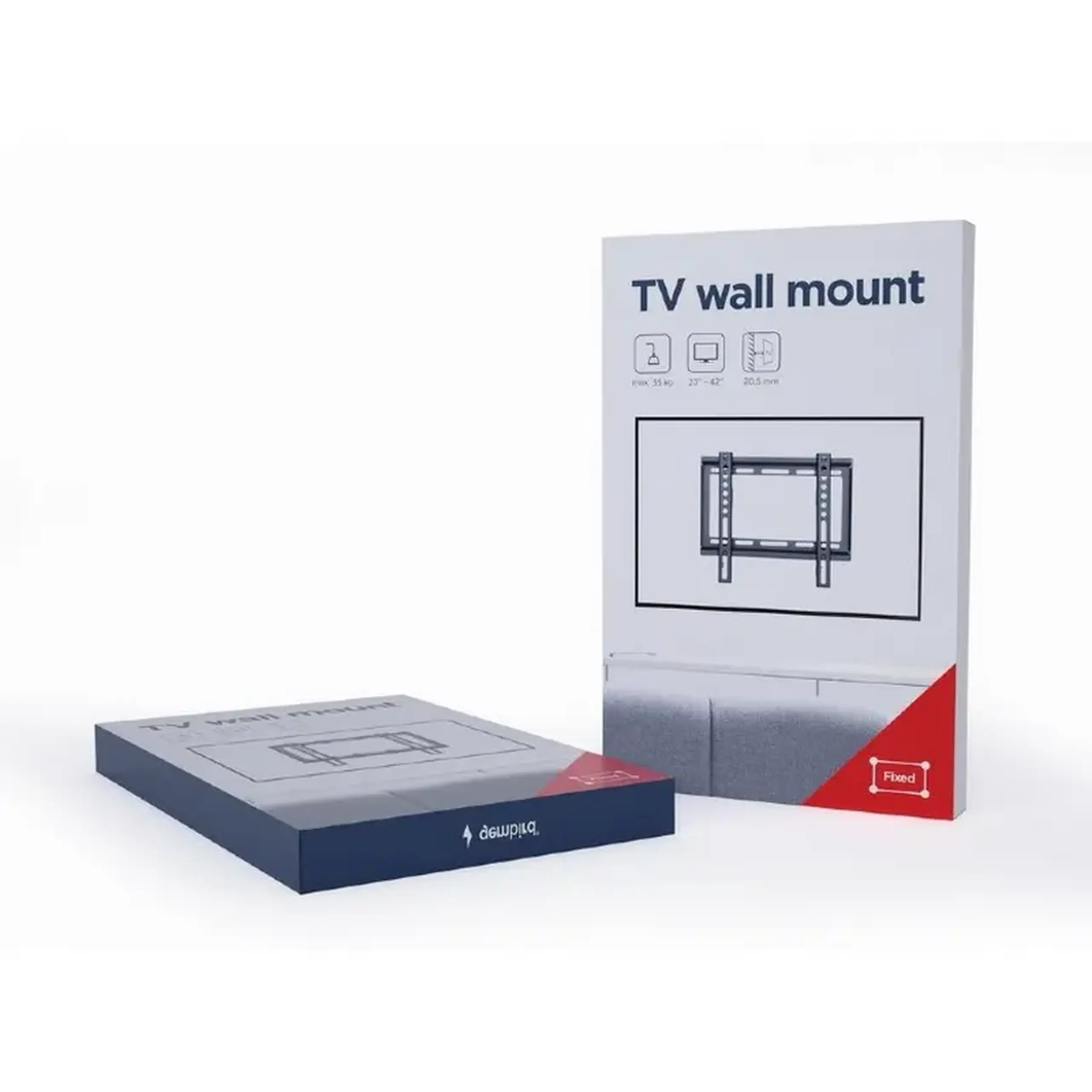 Suport fixat pe perete Gembird WM-42F-04, Negru