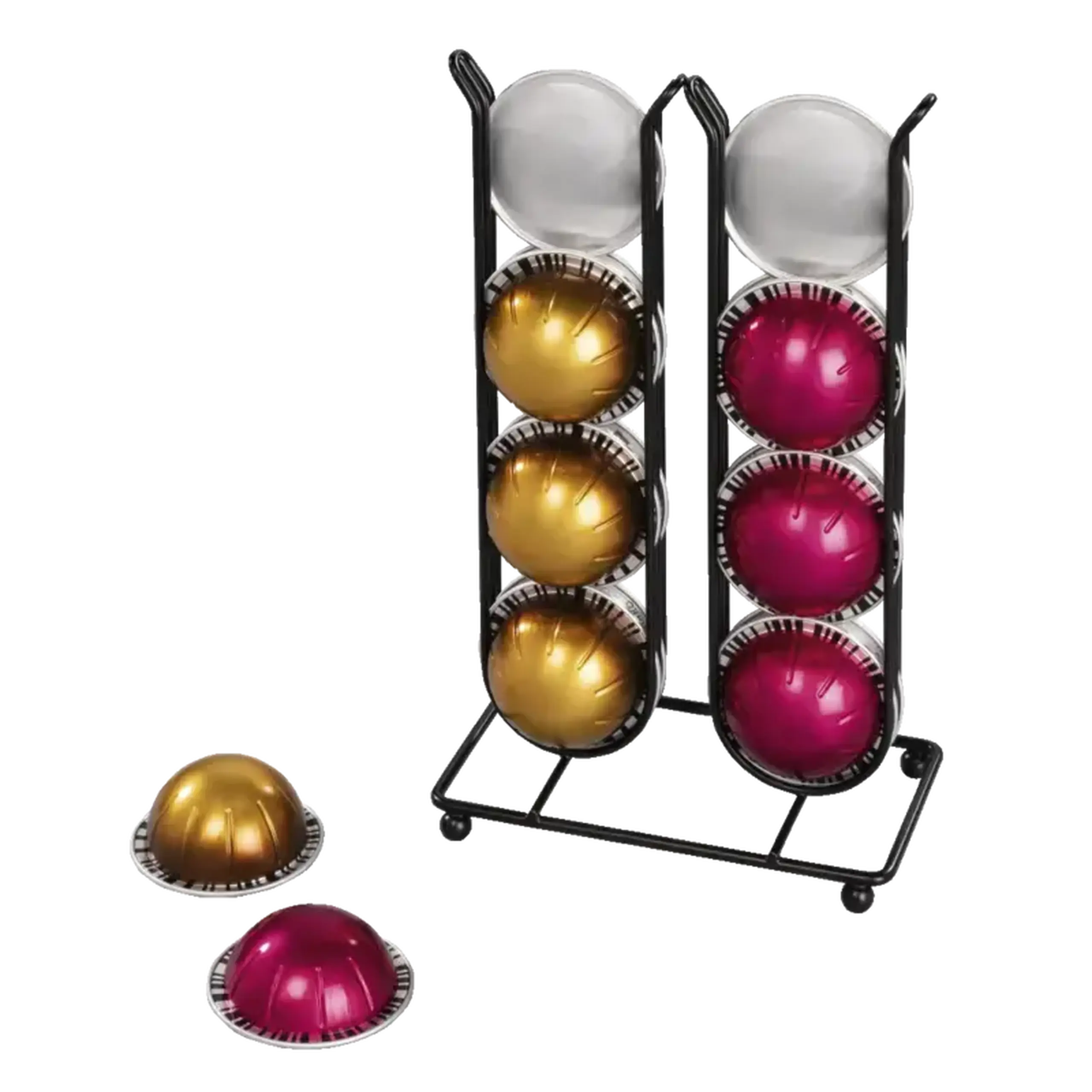 Suport pentru capsule de cafea Xavax 111266, Negru
