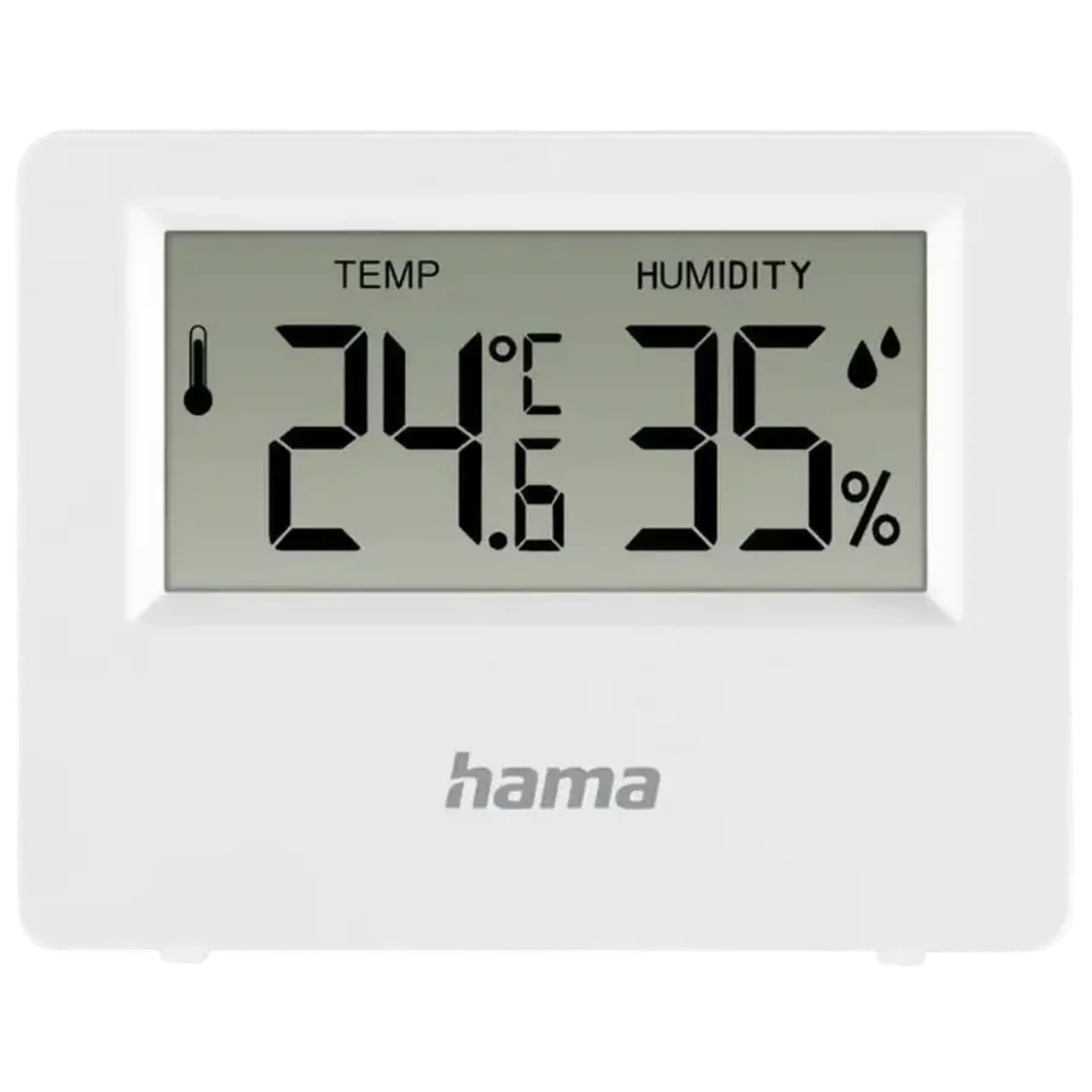 Smart senzor de temperatura și umiditate HAMA Ebro 222222, Alb