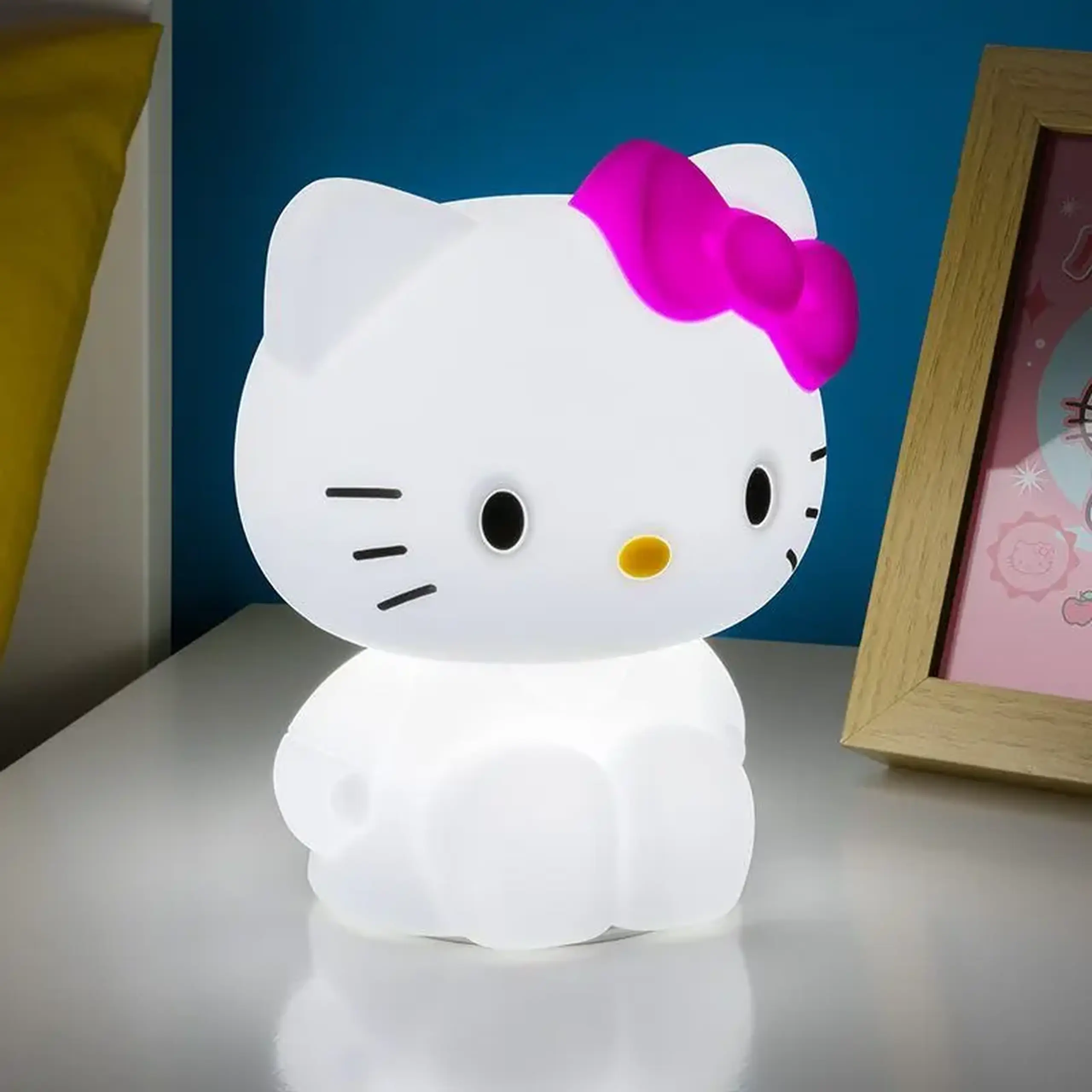 Lampă de noapte Paladone Sanrio Hello Kitty Silicone Light, Alb