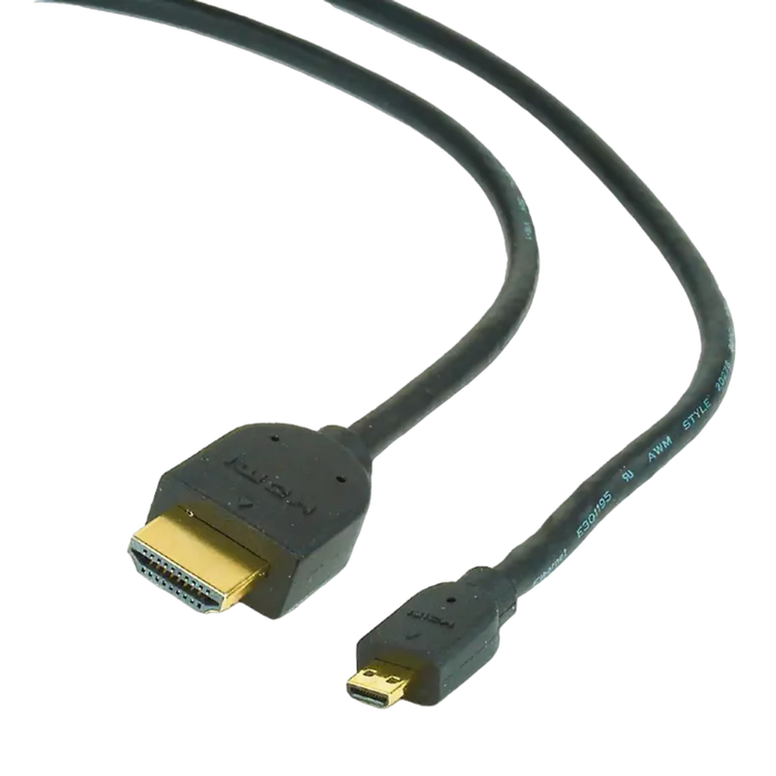 Cablu Video Cablexpert CC-HDMID-6, HDMI (M) - micro-HDMI (M), 1.8 m, Negru