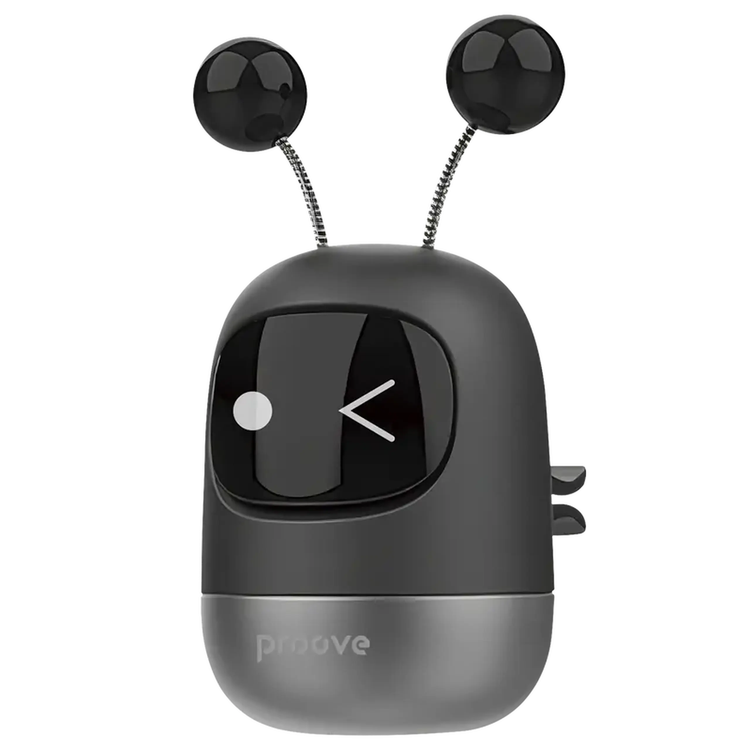 Aromatizator auto Proove Emoji Robot Playful, Negru