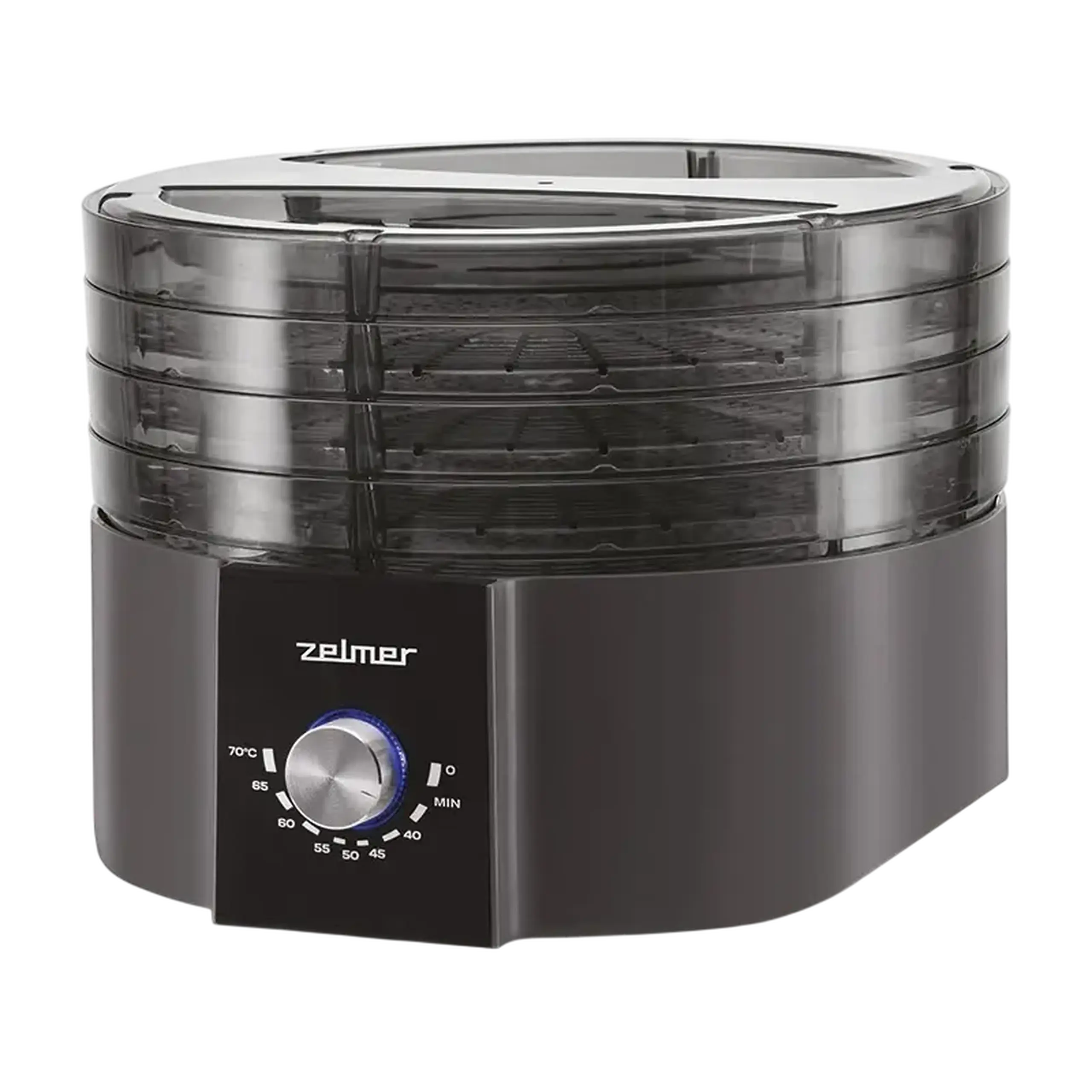 Deshidrator de fructe Zelmer ZFD1004, Negru