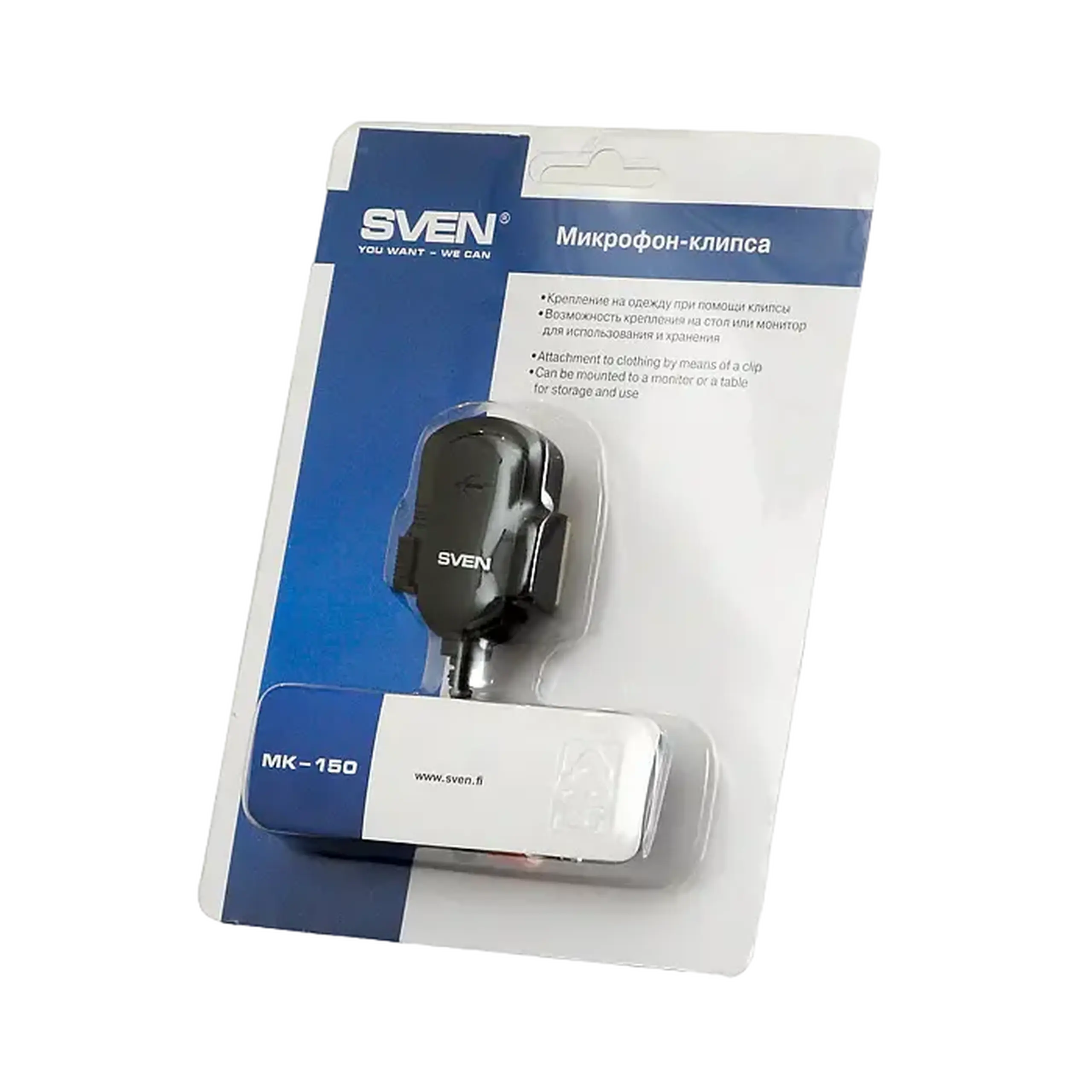 Microfon pentru calculator SVEN MK-150, Cu fir, Negru