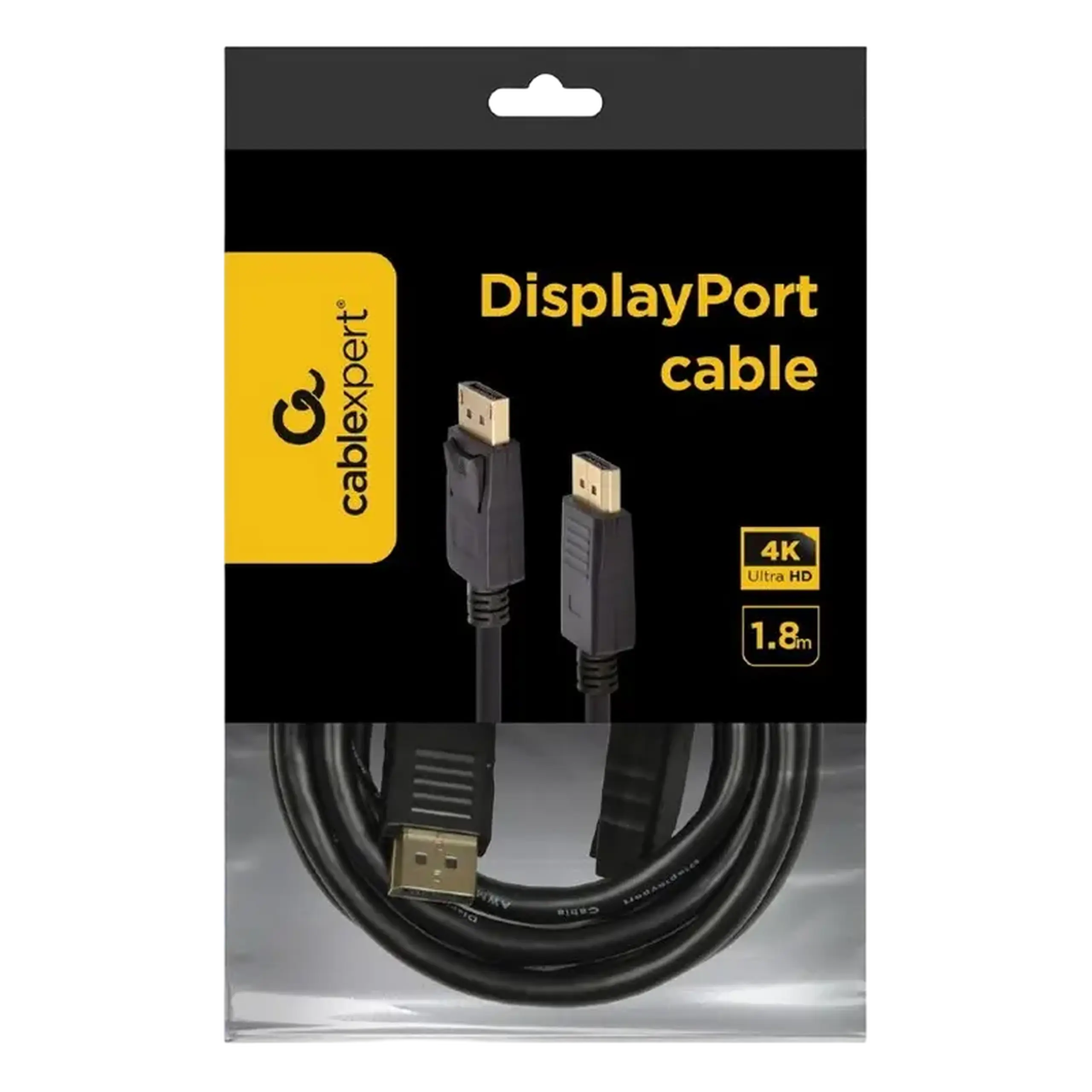 Cablu Video Cablexpert CC-DP2-6, DisplayPort (M) - DisplayPort (M), 1,8m, Negru