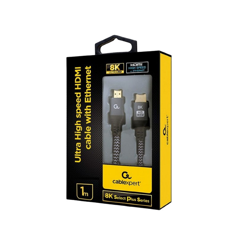 Cablu Video Cablexpert CCB-HDMI8K-1M, HDMI (M) - HDMI (M), 1 m, Negru