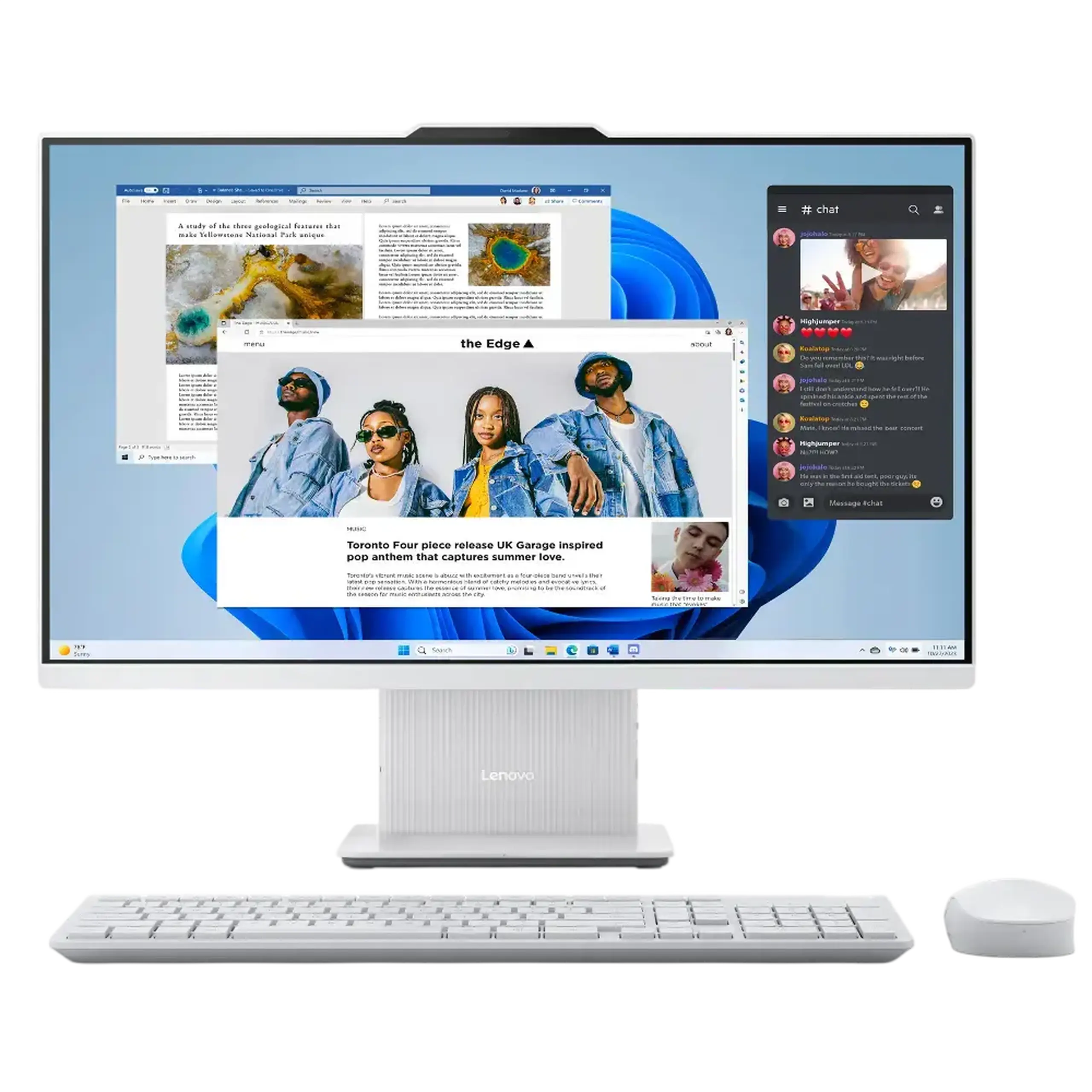 Computer All-in-One Lenovo IdeaCentre 3 27AKP10, 27", AMD Ryzen 7 250, 16GB/512GB, Fără SO, Cloud Grey