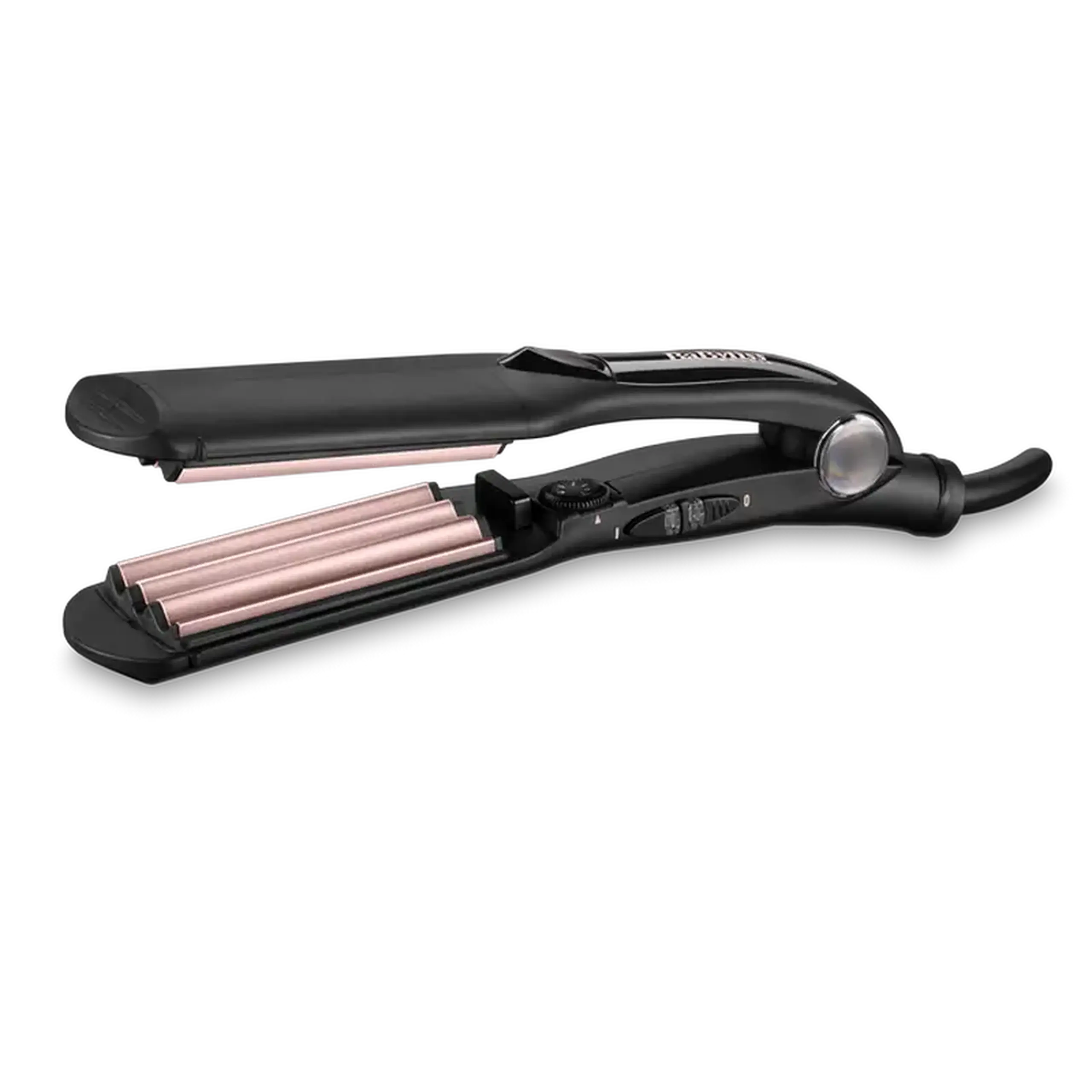 Ondulator de păr BaByliss The Crimper 2165CE, Negru