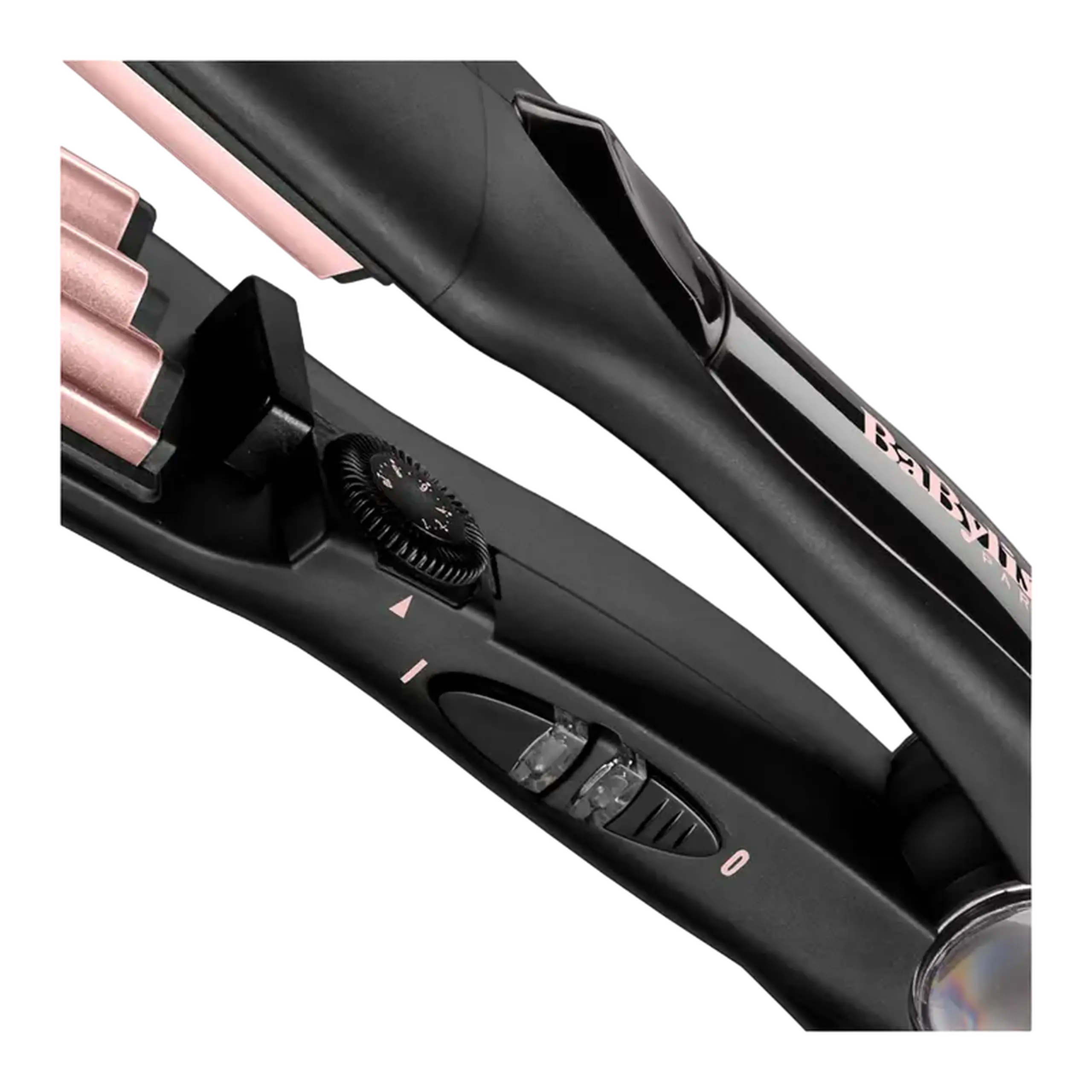 Ondulator de păr BaByliss The Crimper 2165CE, Negru