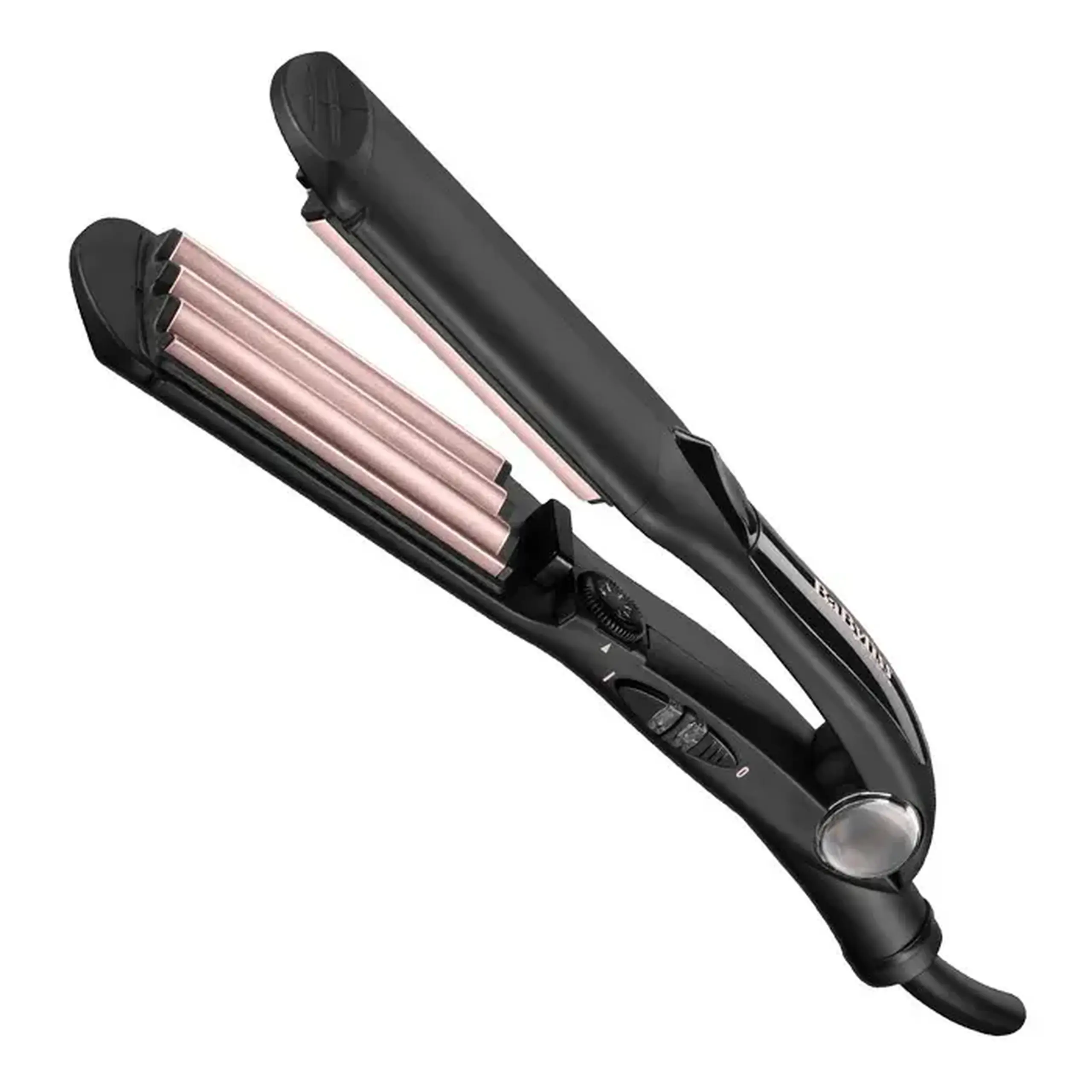 Ondulator de păr BaByliss The Crimper 2165CE, Negru