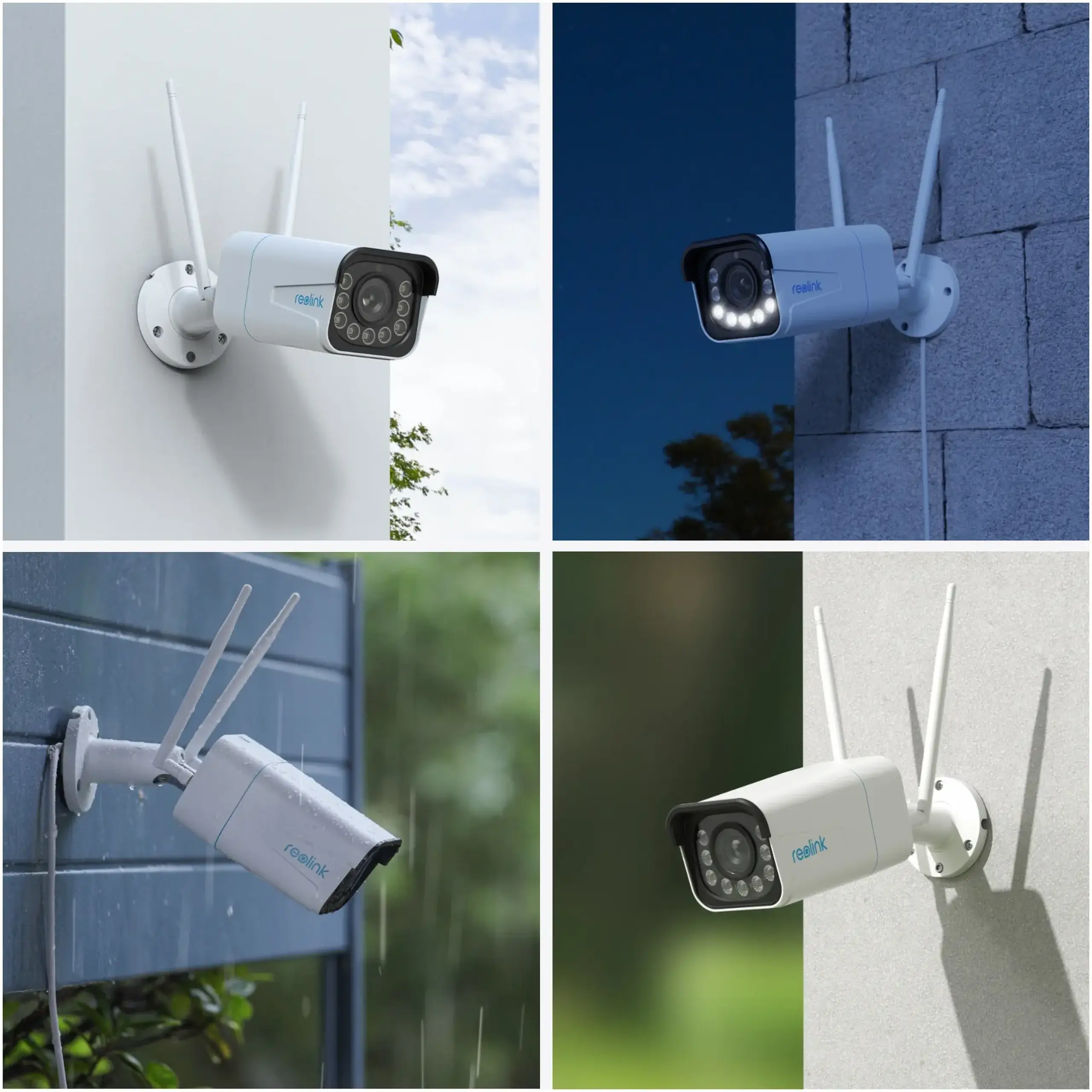 Camera de supraveghere Reolink W430, 8MP, 4K, Wi-Fi 6, 5X Optical Zoom, Lentile motorizate 2.7 mm - 13.5 mm, Color Night Vision, IR 30m, detectie miscare oameni/vehicule/animale, PoE, microfon si difuzor, IP67