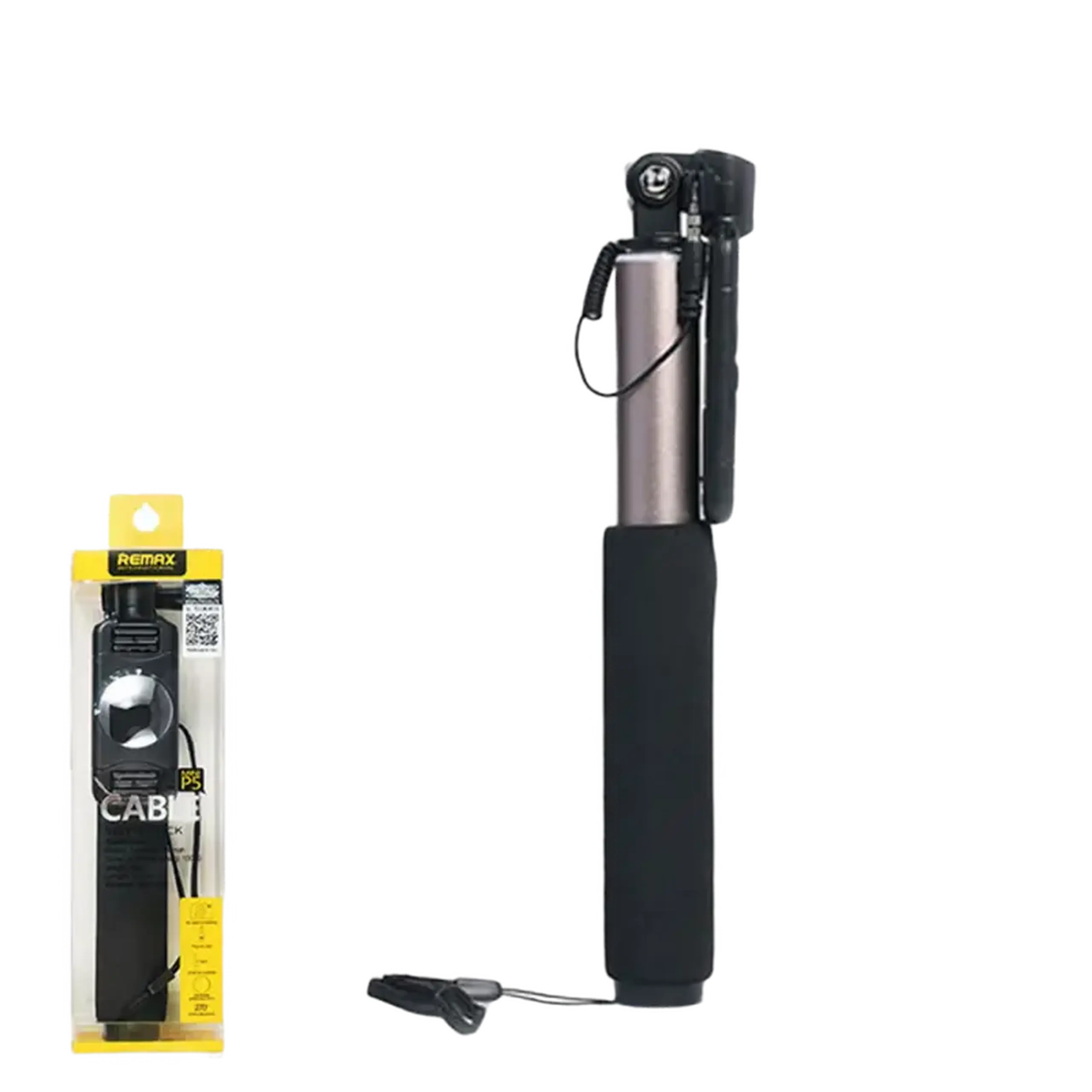 Selfie Stick Remax P5, Auriu