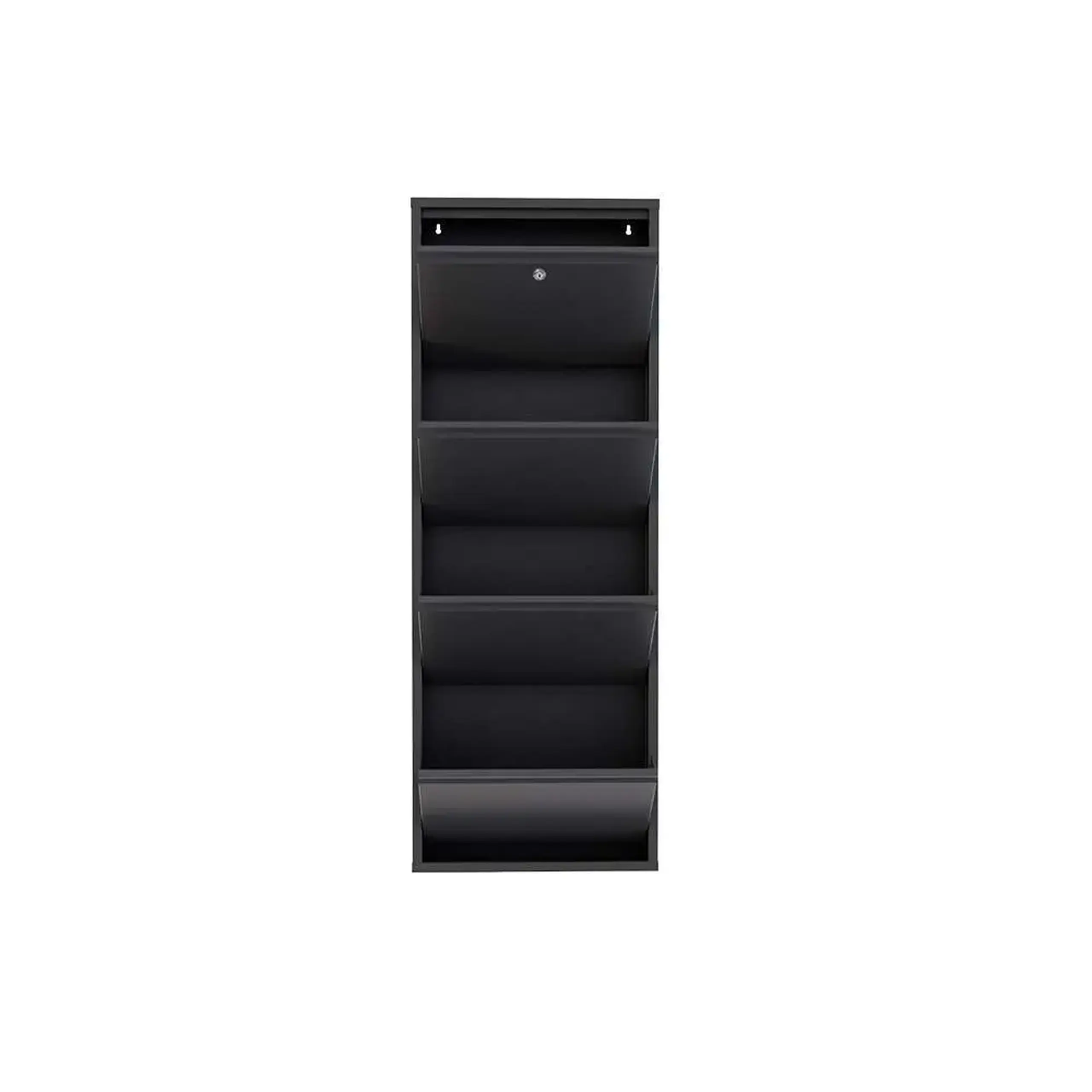 Pantofar, Locking 4 Piece Metal - Anthracite, 50 x 136 x 15 cm