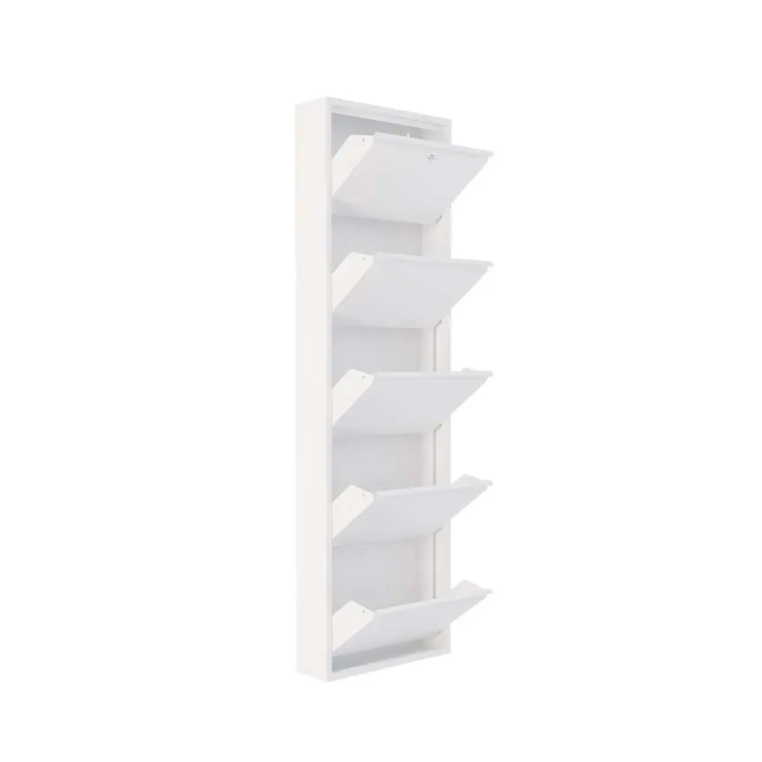 Pantofar, Locking 5 Piece Metal - White, 50 x 169 x 15 cm