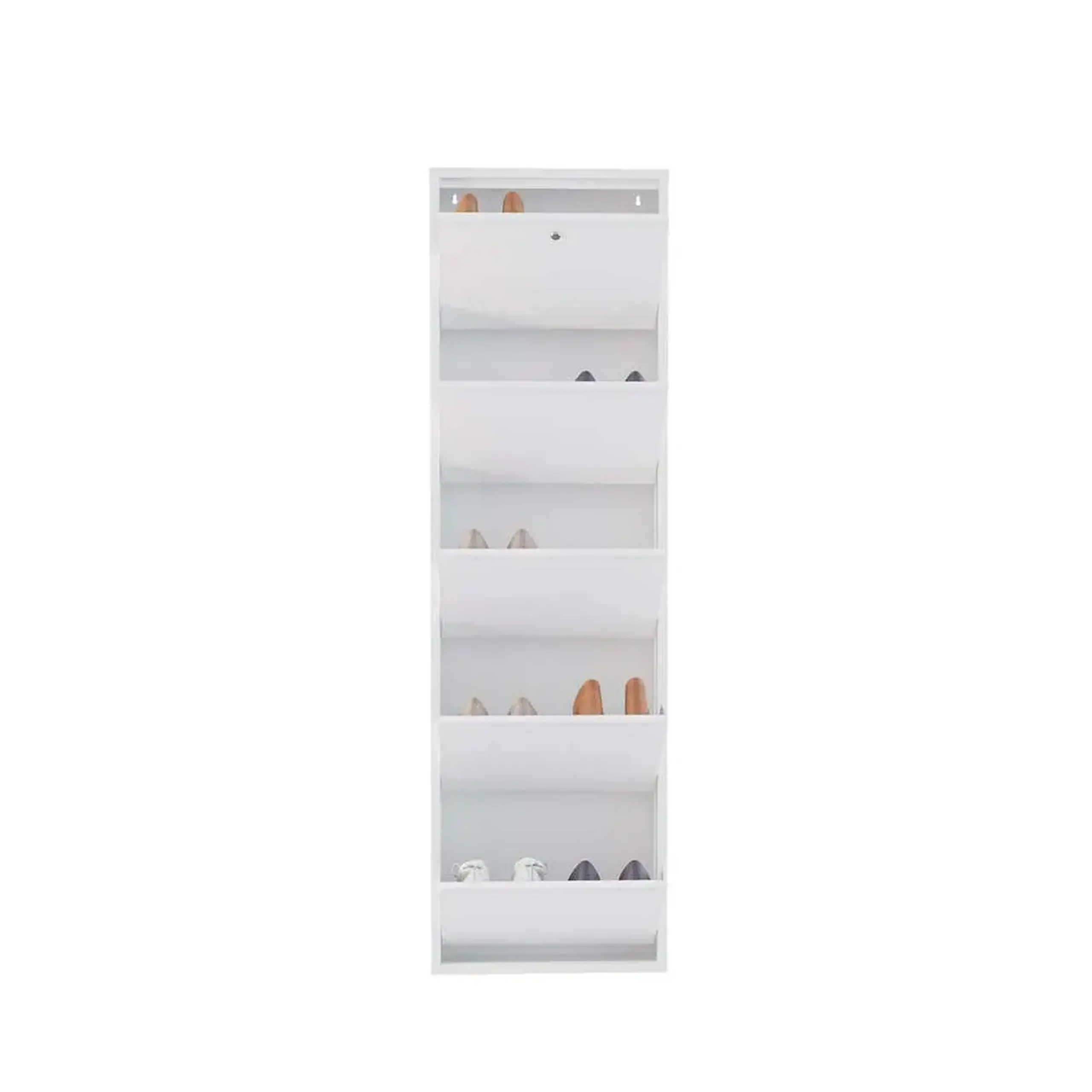 Pantofar, Locking 5 Piece Metal - White, 50 x 169 x 15 cm