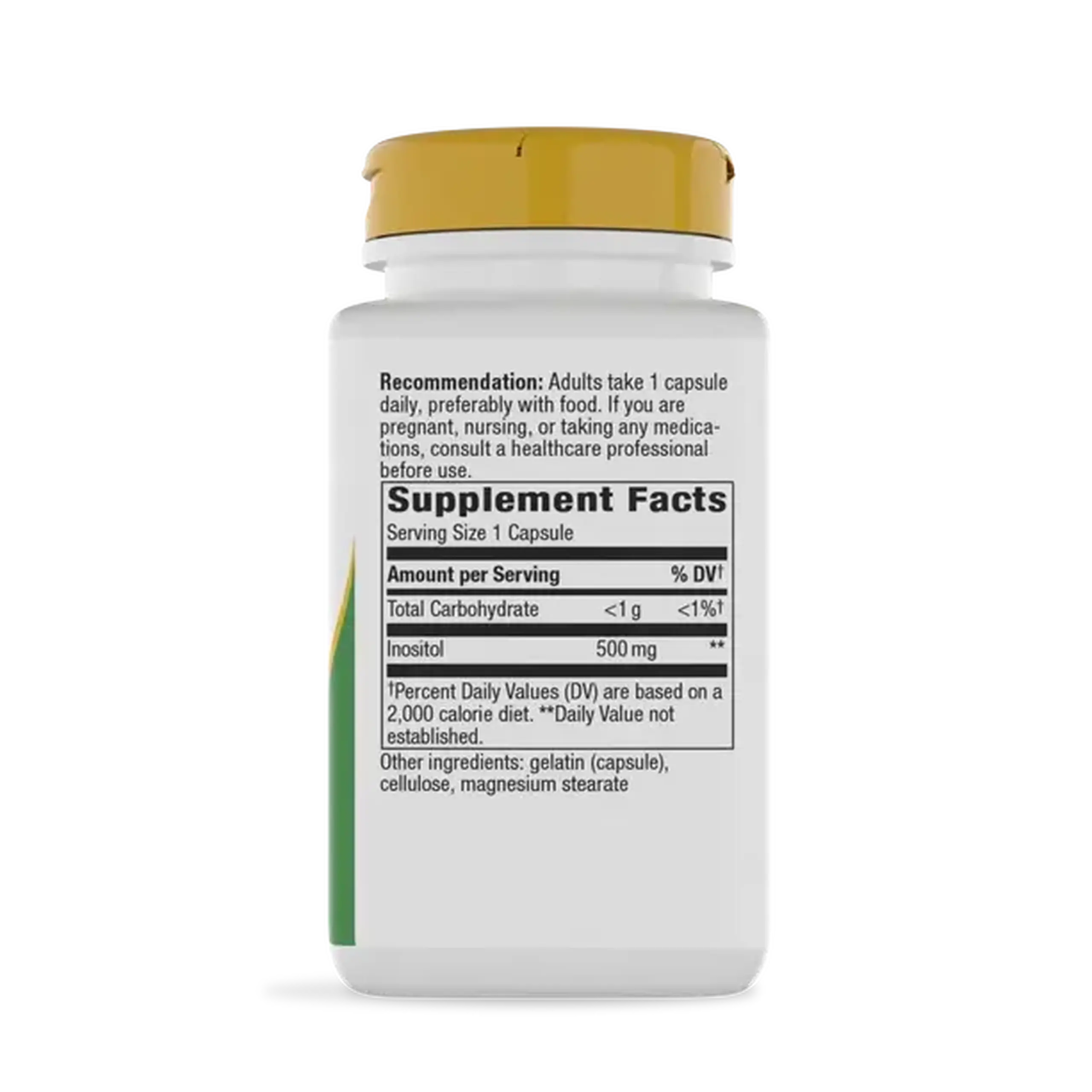 Nature's Way, Inositol 500 mg 100 caps