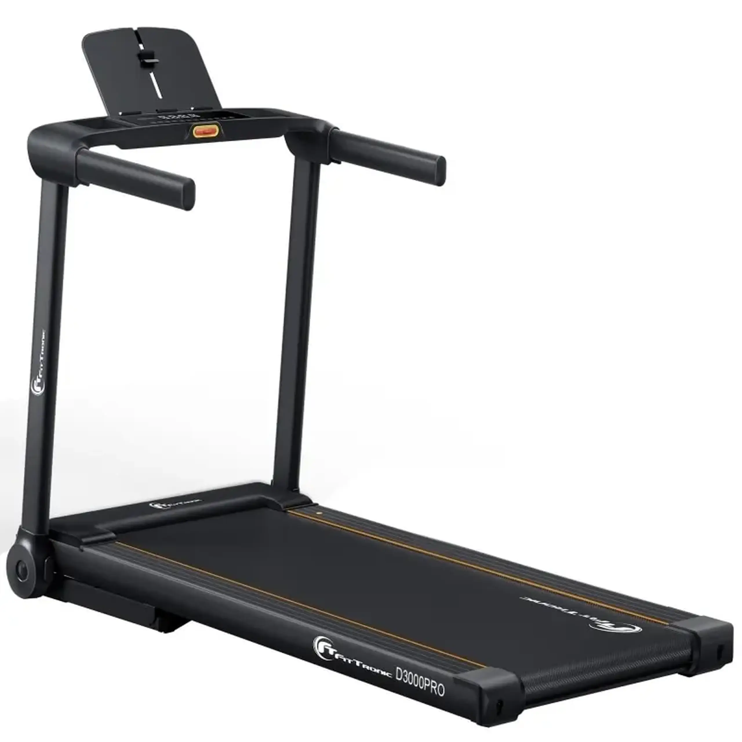 Banda de alergare electrica FitTronic Delta 3000 PRO, motor 2.0 CP, inclinatie electrica 20%, greutate suportata 120 kg, Aplicatii Zwift, Kinomap, Besyfit