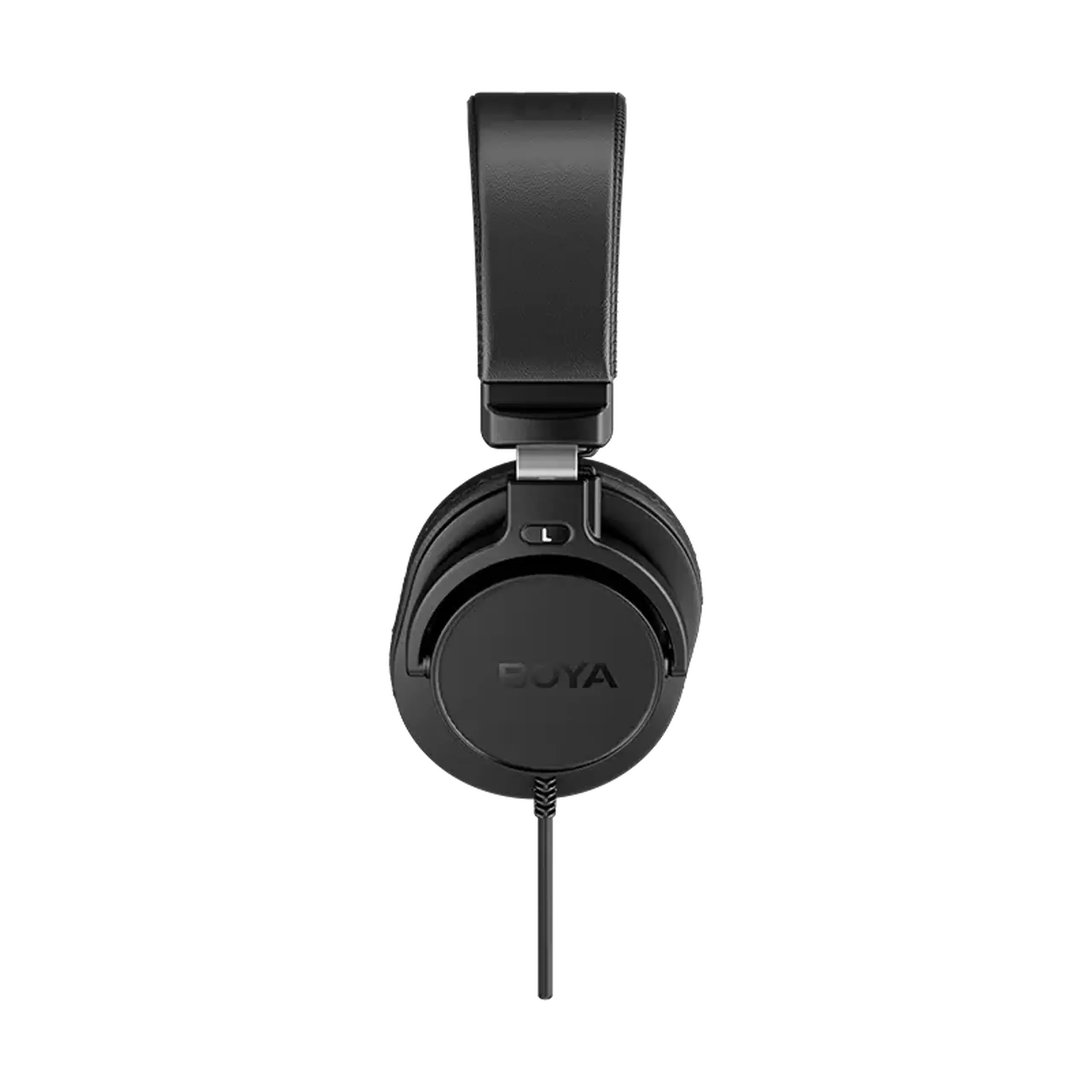 Căști Podcast Mic BOYA HP3, Negru