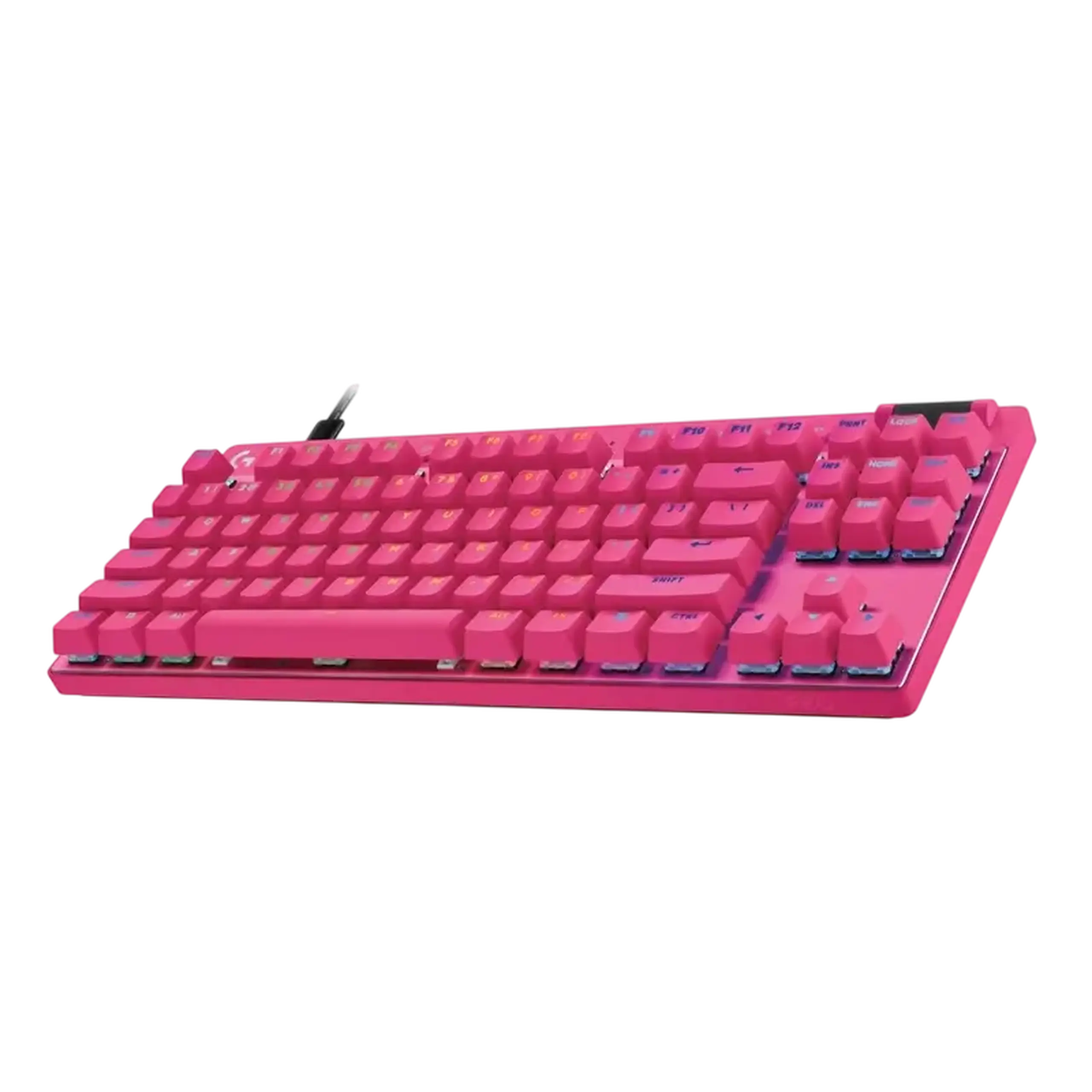 Tastatură Logitech G Pro X TKL Rapid, Cu fir, Magenta