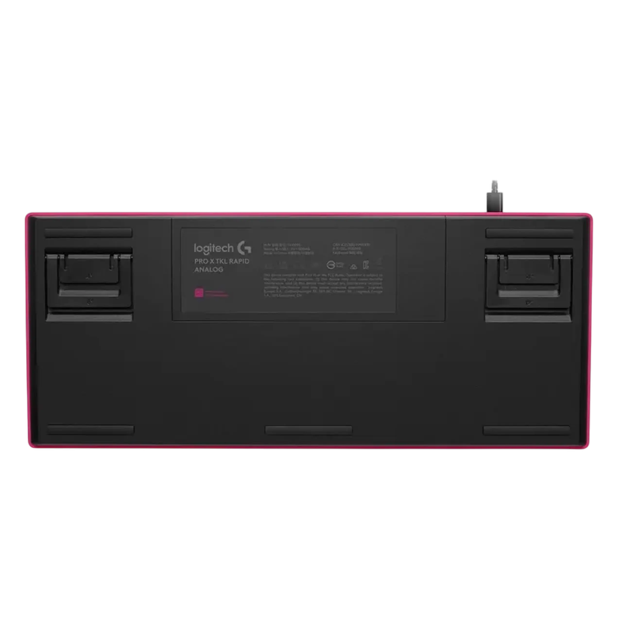Tastatură Logitech G Pro X TKL Rapid, Cu fir, Magenta