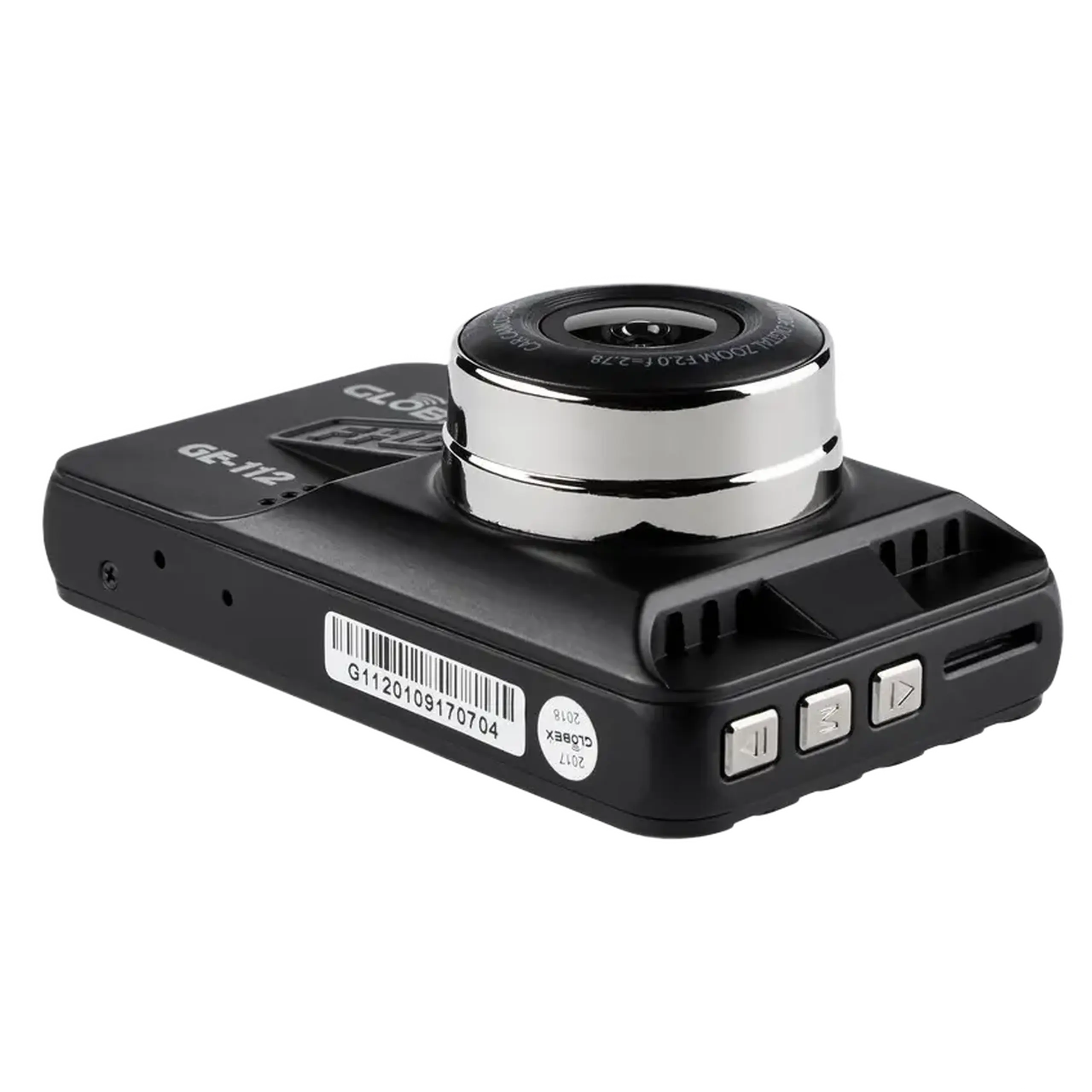 Cameră auto DVR Globex GE-112, Full-HD 1080P, Negru