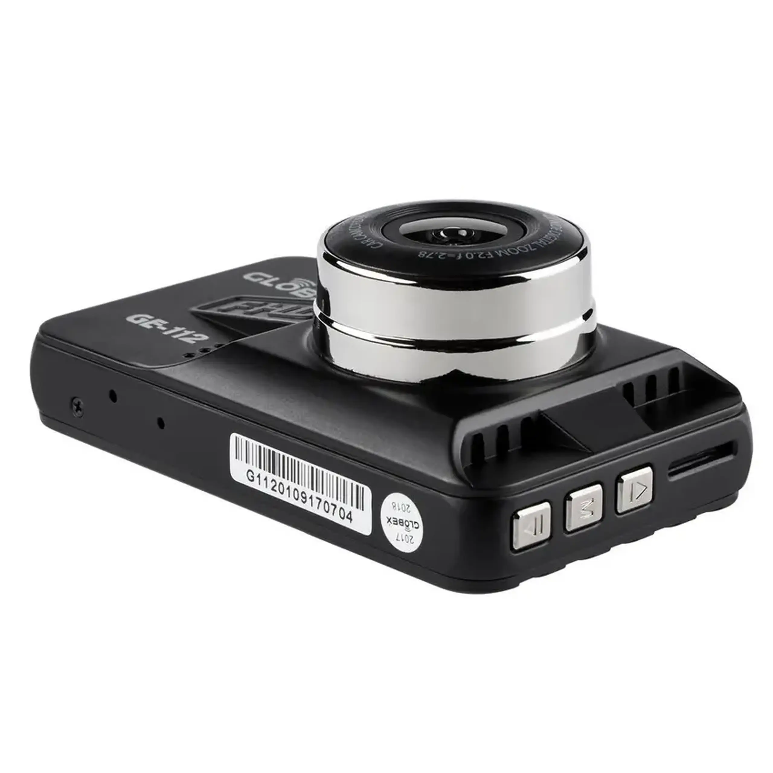 Cameră auto DVR Globex GE-112, Full-HD 1080P, Negru