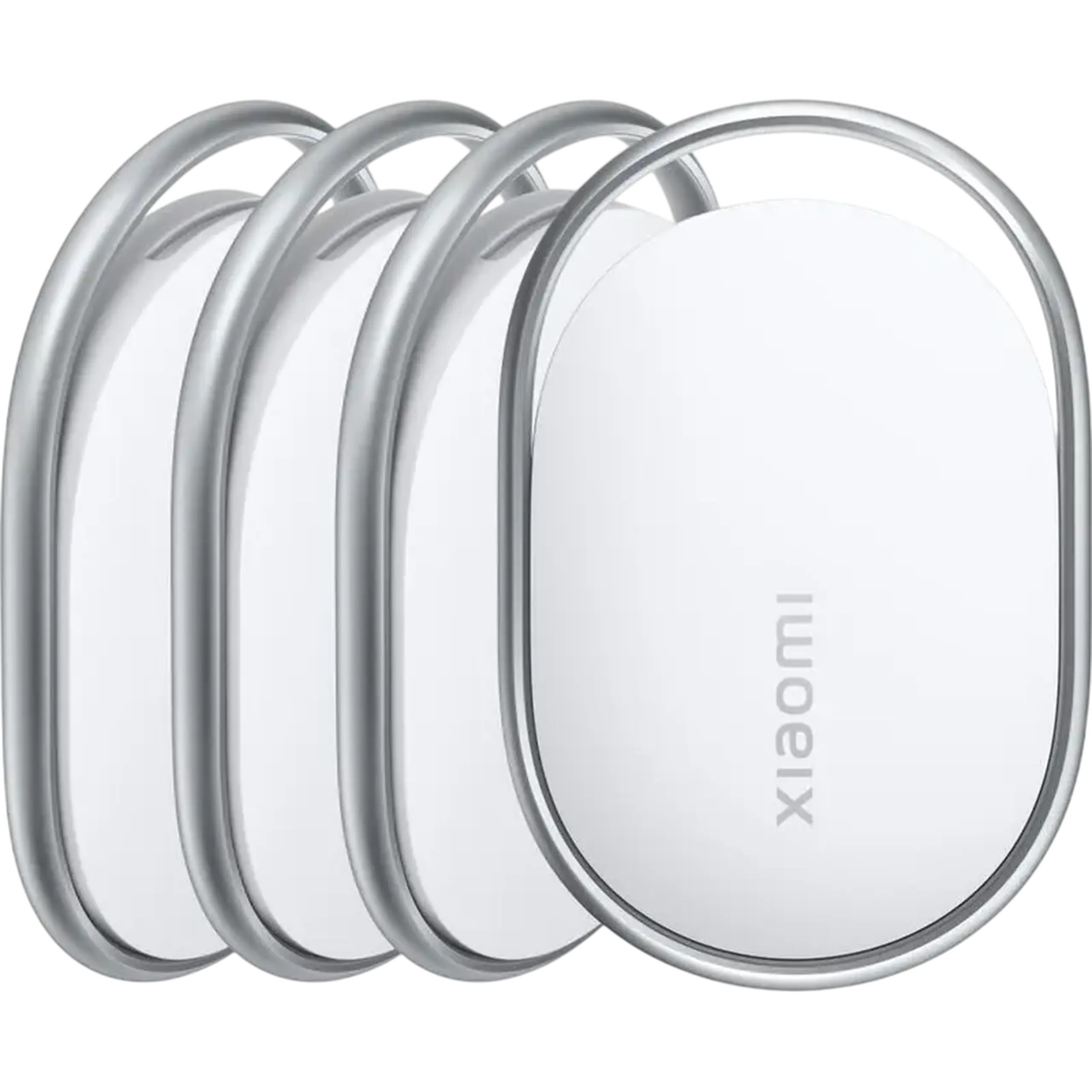 Tracker inteligent Xiaomi Tag 4 Pack, Argintiu