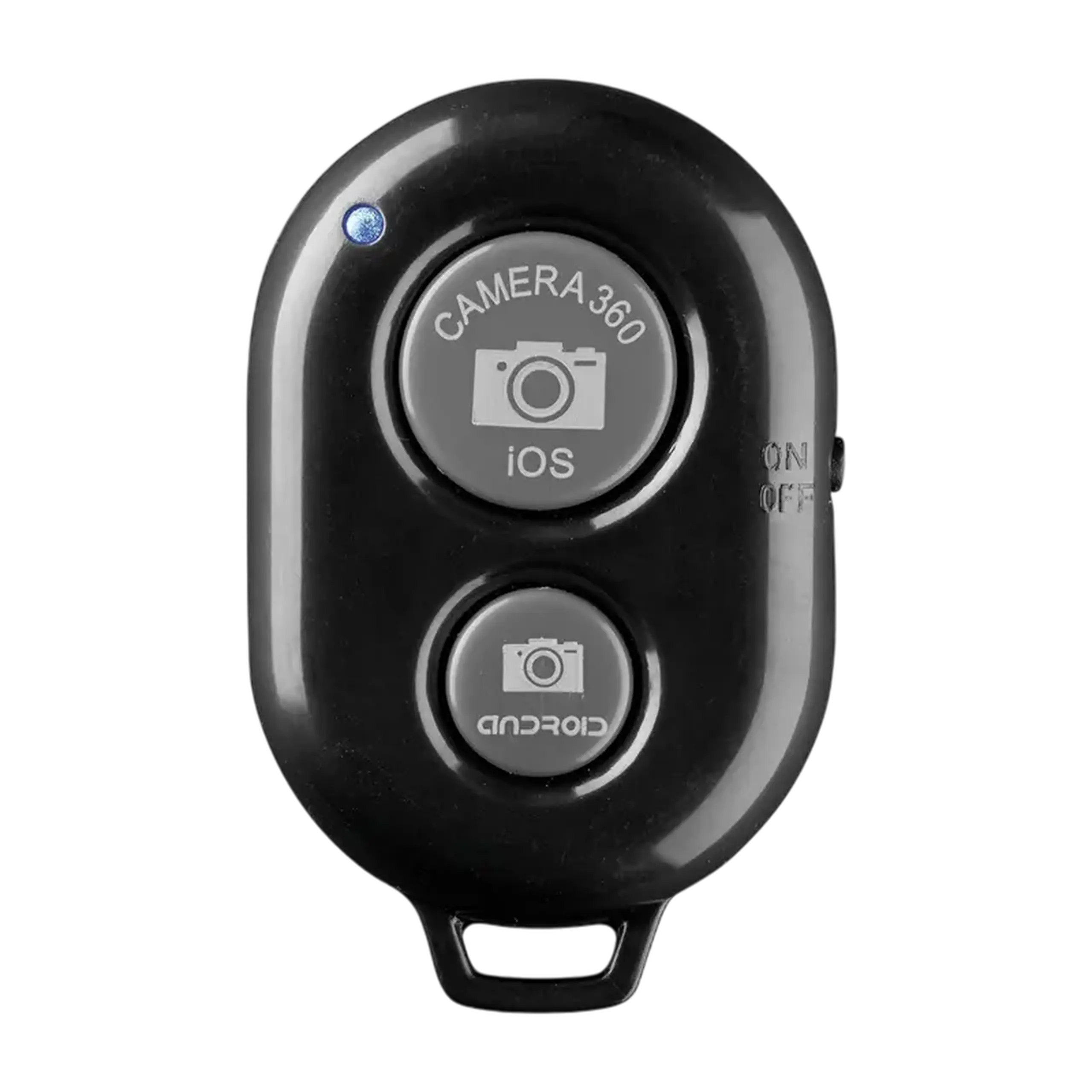 Lampă circulară Cellularline Selfie Ring Compact - Universale, Negru