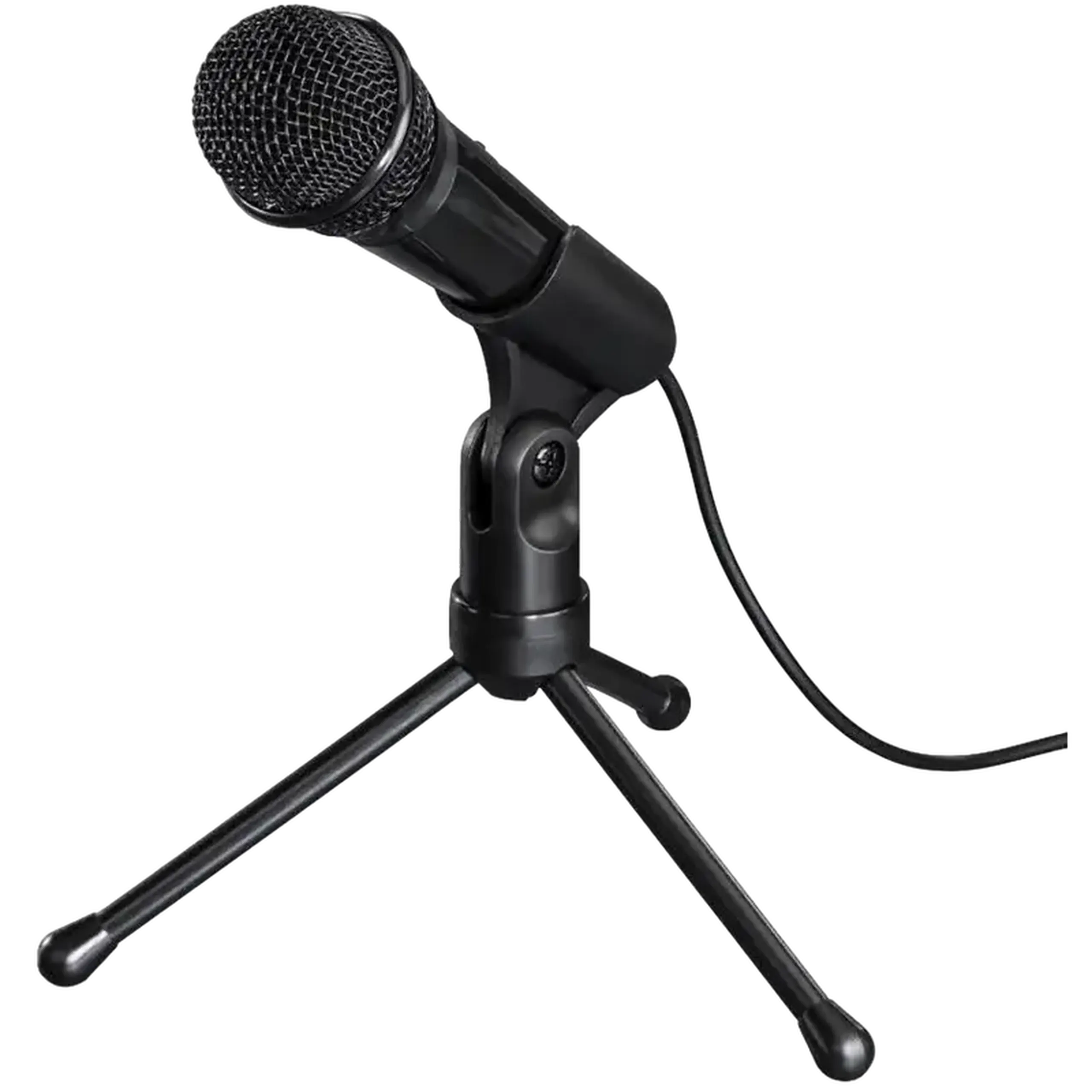 Microfon pentru calculator HAMA MIC-P35, Cu fir, Negru