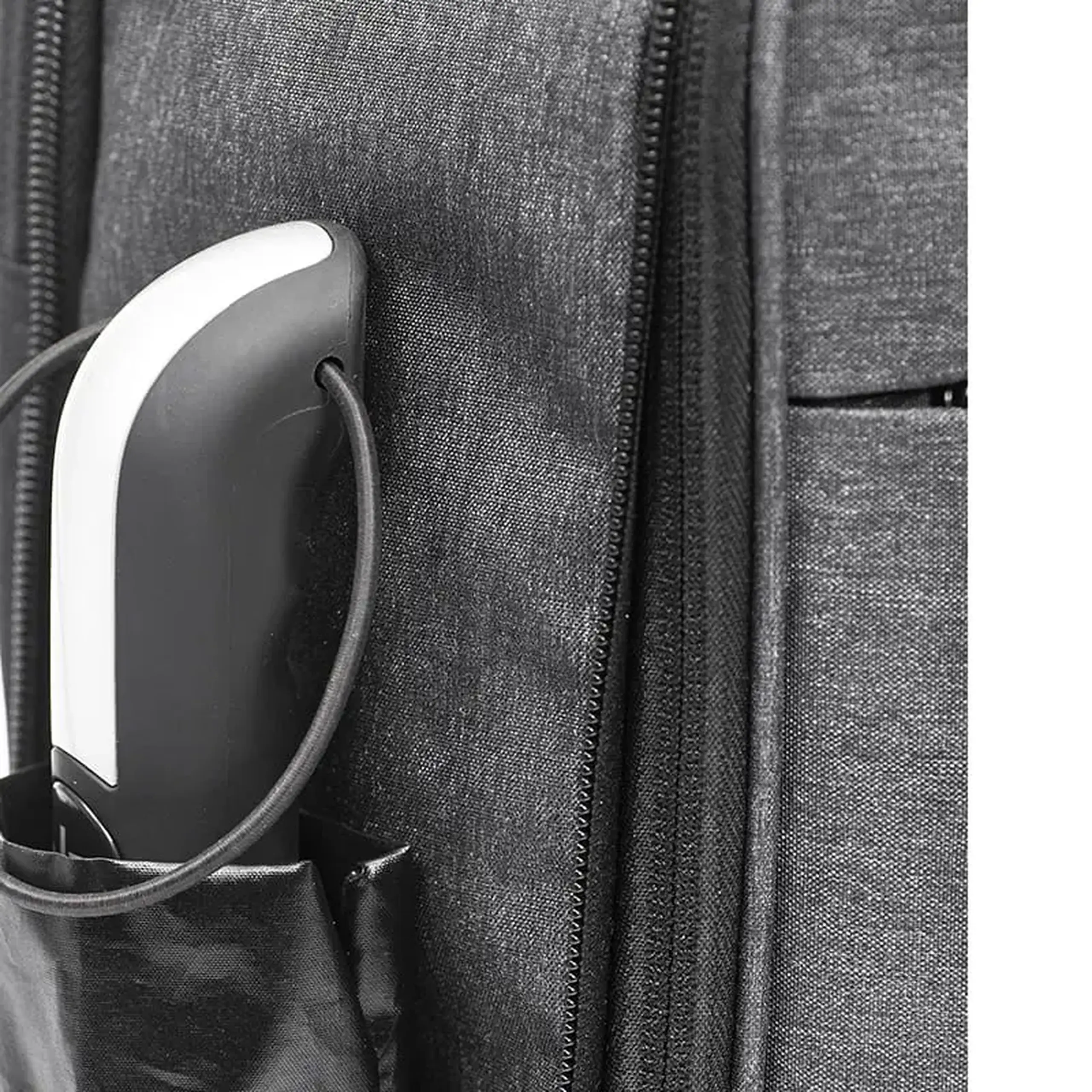 Rucsac pentru laptop, slim, TOURPEAK, 41x16x31cm, Negru/gri