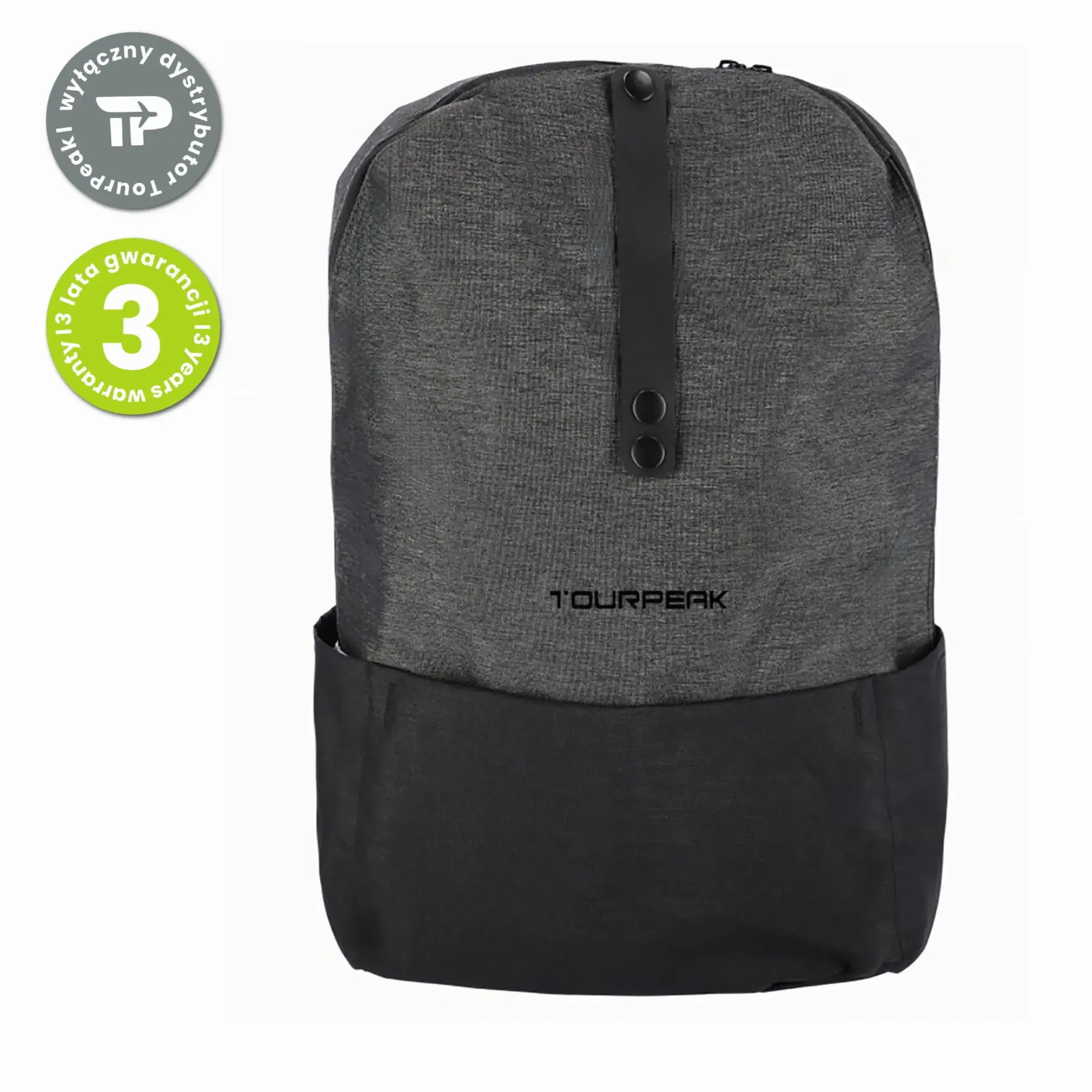 Rucsac universal, TOURPEAK, 44x15x28cm, Negru/gri