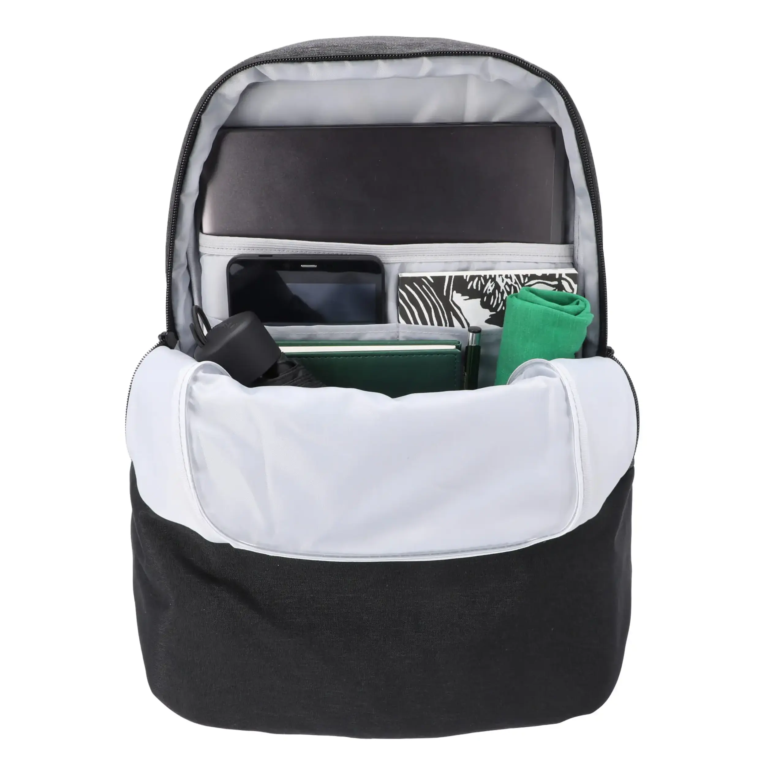Rucsac universal, TOURPEAK, 44x15x28cm, Negru/gri