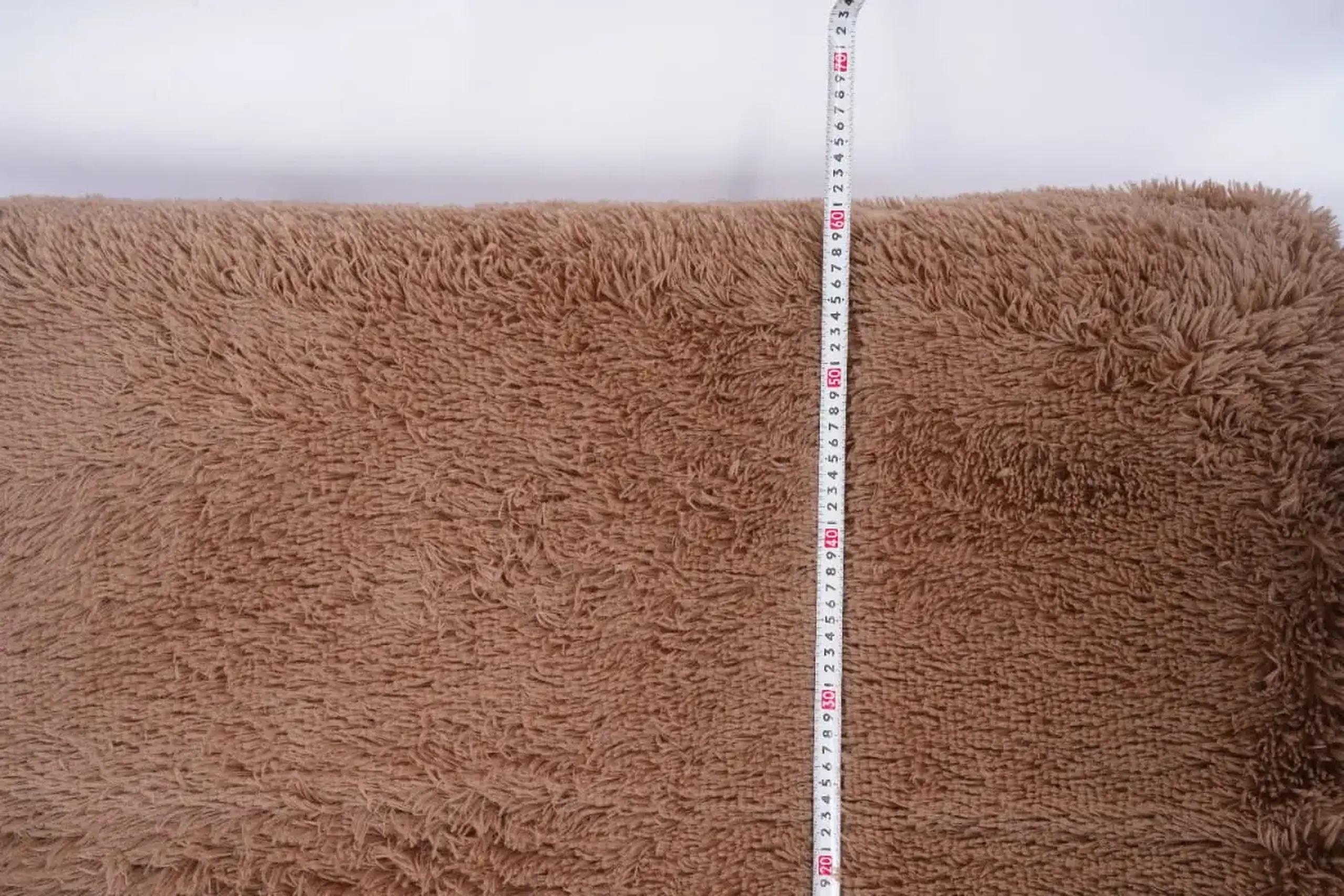 Culcus pentru caine, Jumi, dreptunghiular, 100x60x8cm, antiderapant, lavabil, Bej