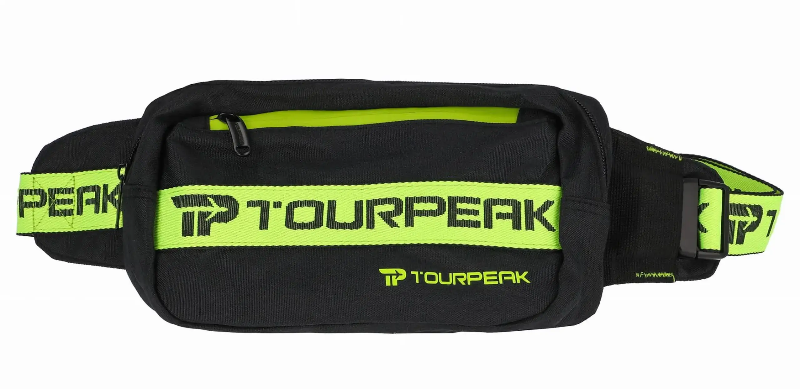 Geantă la talie,borseta, TOURPEAK, tip sport, multifuncțională, 13,75x6,25x26,2cm, Negru/verde