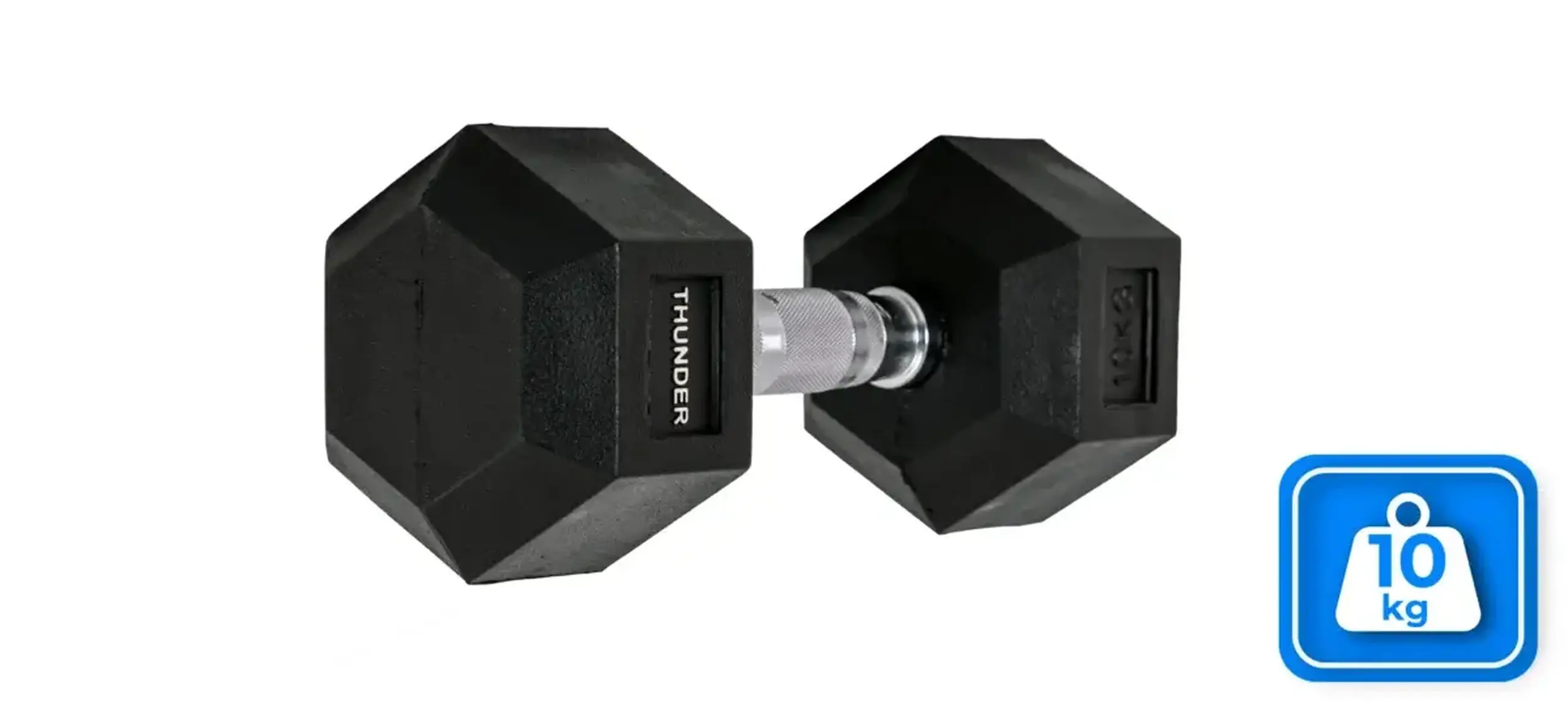 Gantera HEXAGONAL DUMBBELLS Thunder 10KG