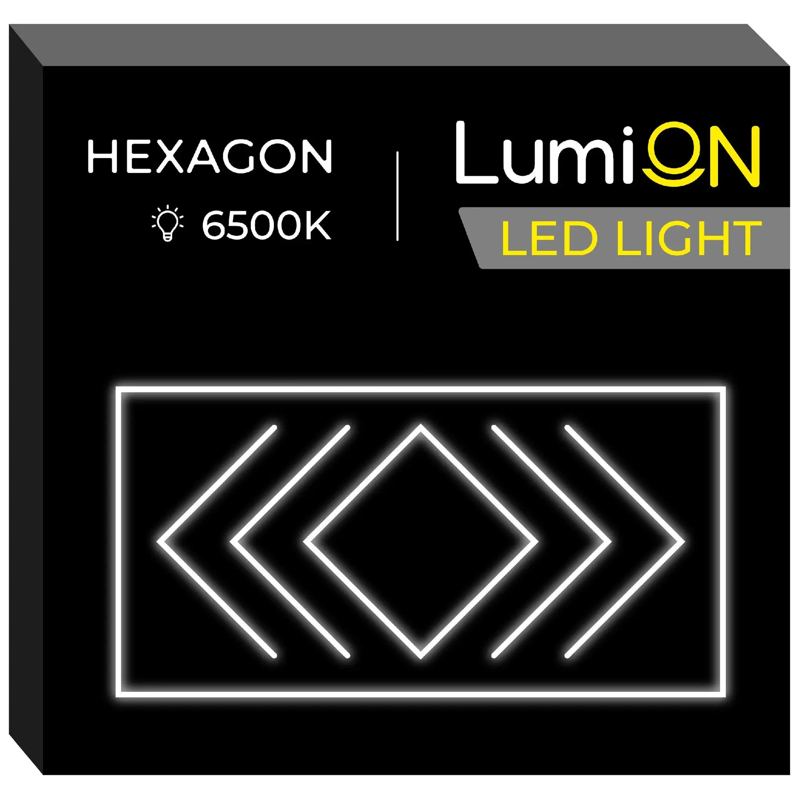 Sistem de iluminat modular LumiON LO-8 (484,5×243,5 cm), Lumina Alb