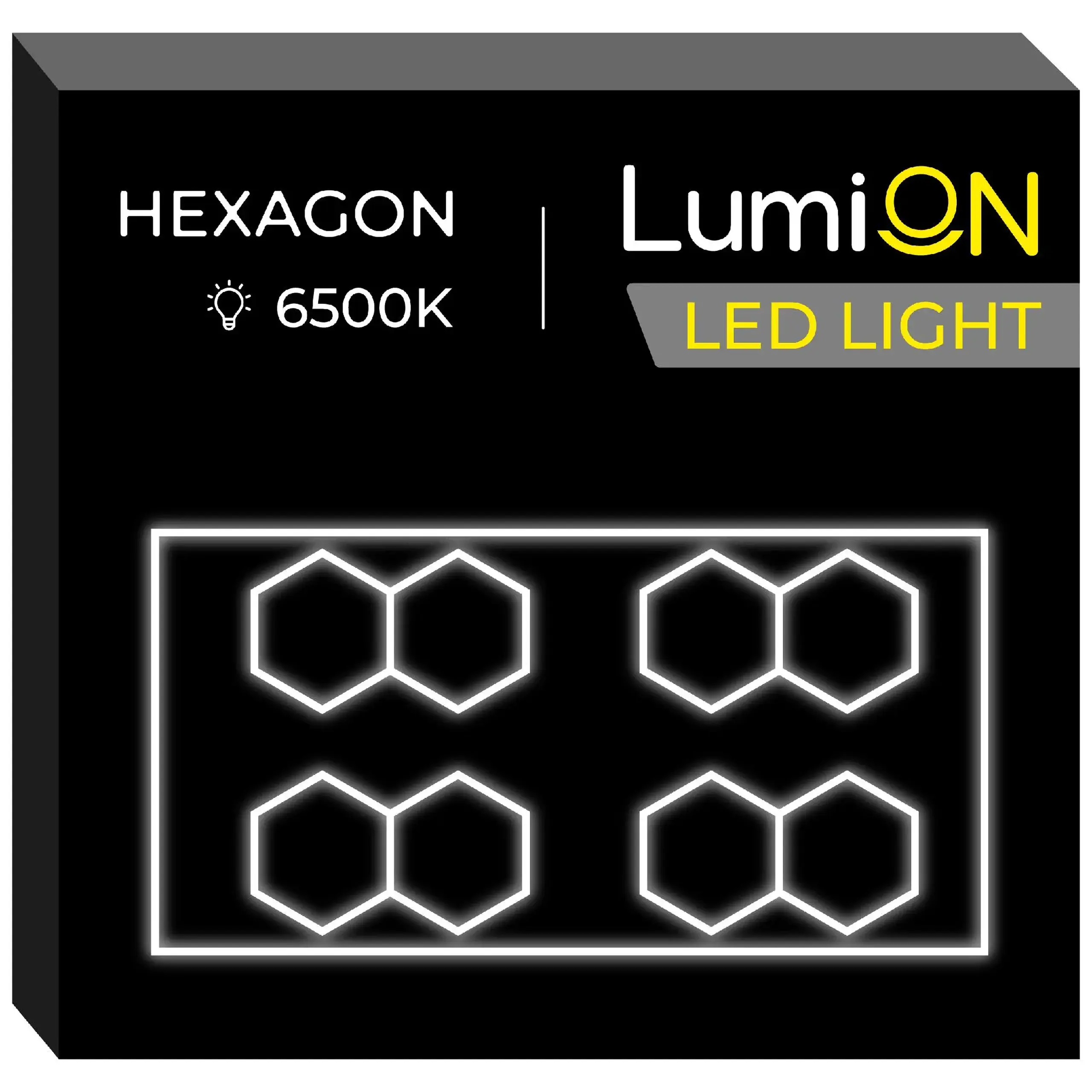 Sistem de iluminat modular LumiON LO-4 (484,5×243,5 cm) Lumina Alb