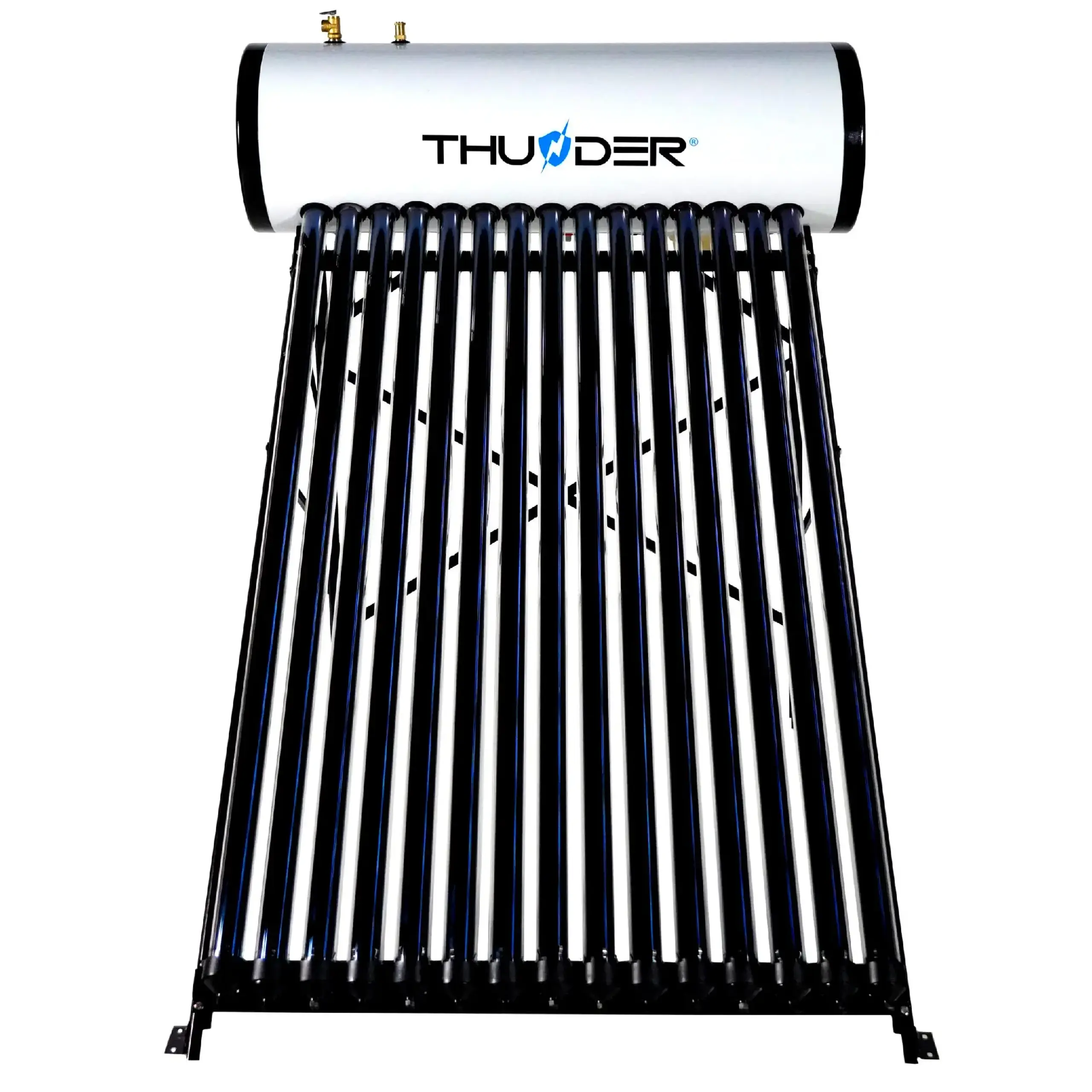 Panou solar presurizat cu rezervor, controler, heat-pipe, patru anotimpuri THUNDER – 150L Black