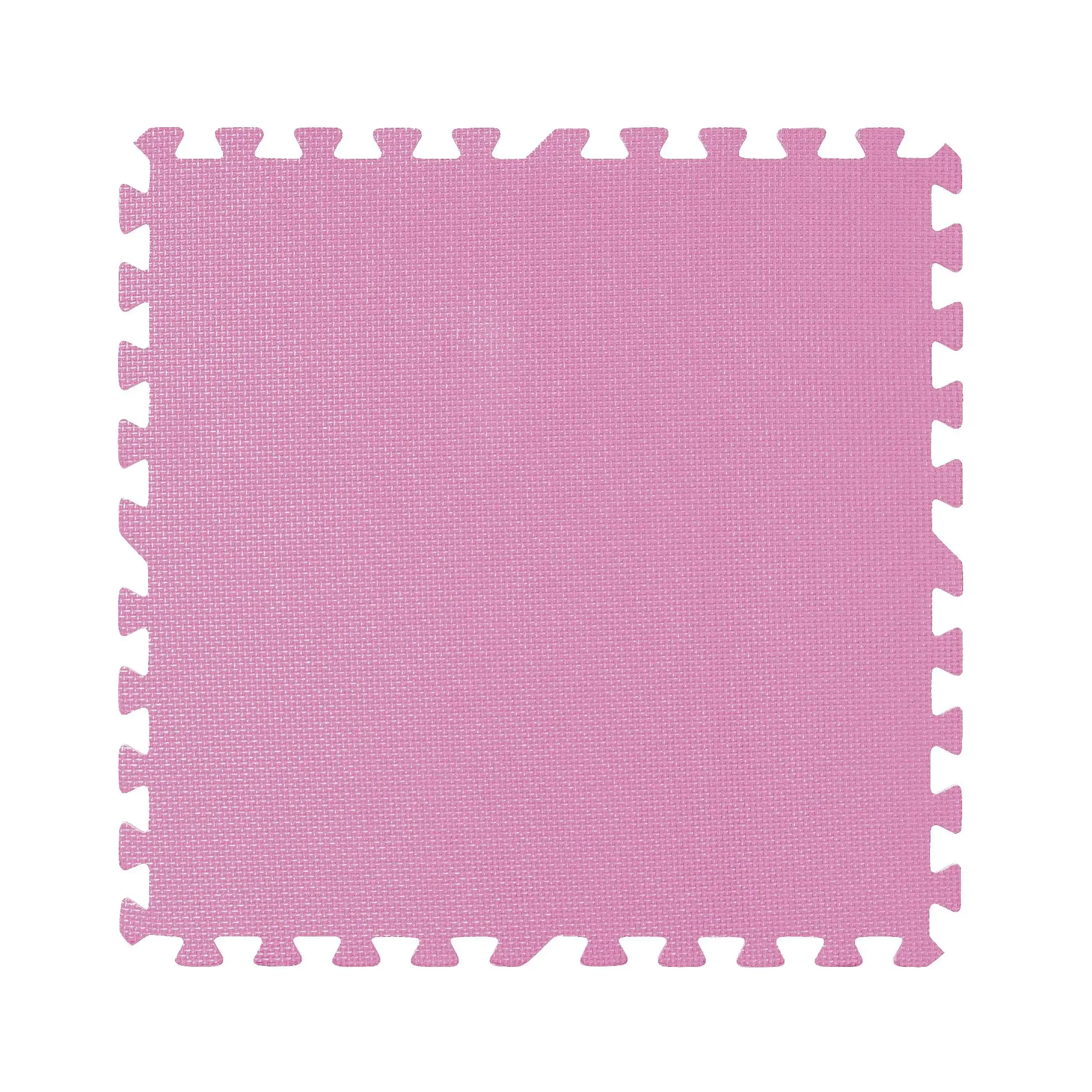 Covoras Puzzle mat THUNDER, 6 piese (60x60x1cm) Grey-Pink
