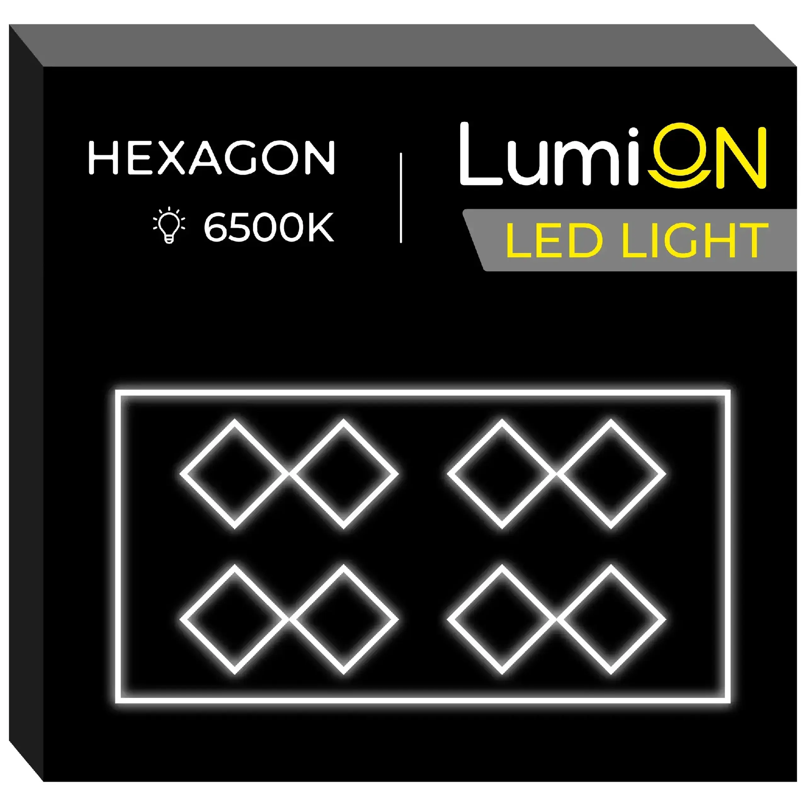 Sistem de iluminat modular LumiON LO-6 (484,5×243,5 cm) Lumina Alb