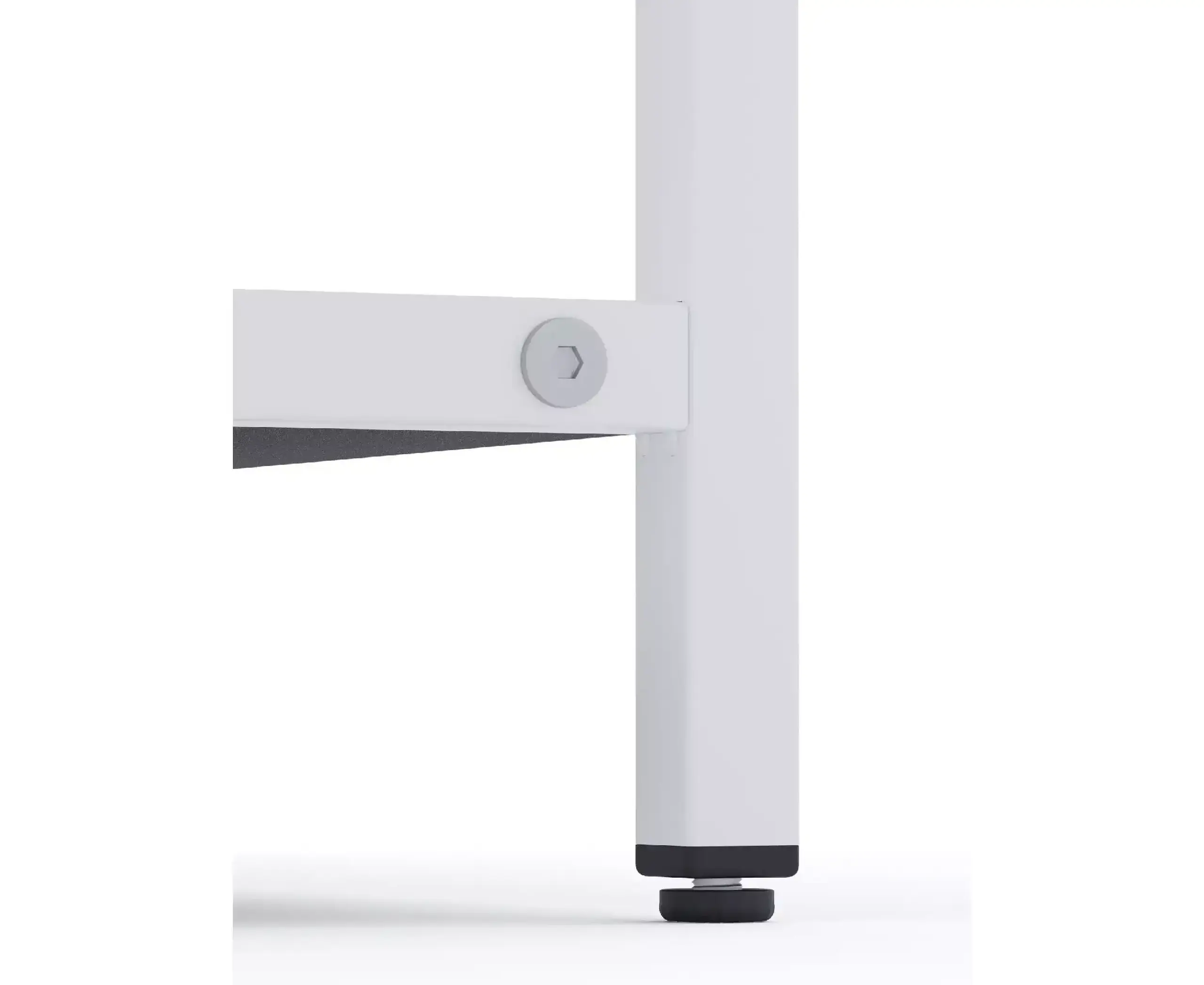 Raft metalic Nex Loft 1700x800x350 mm, 5 rafturi, PAL, White/ Anthracite