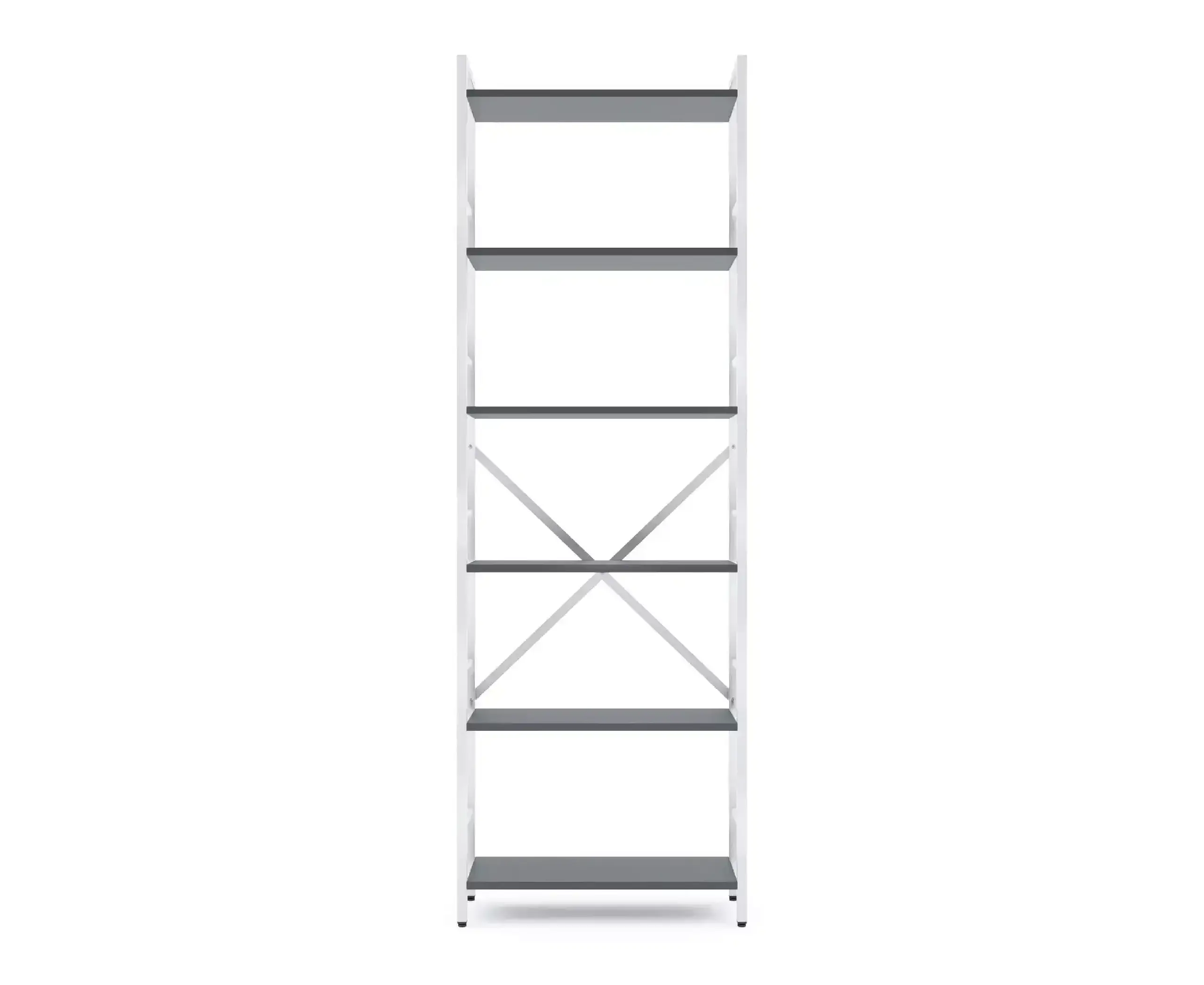 Raft metalic Nex Loft 1800x600x240 mm, 6 rafturi, PAL, White/ Anthracite