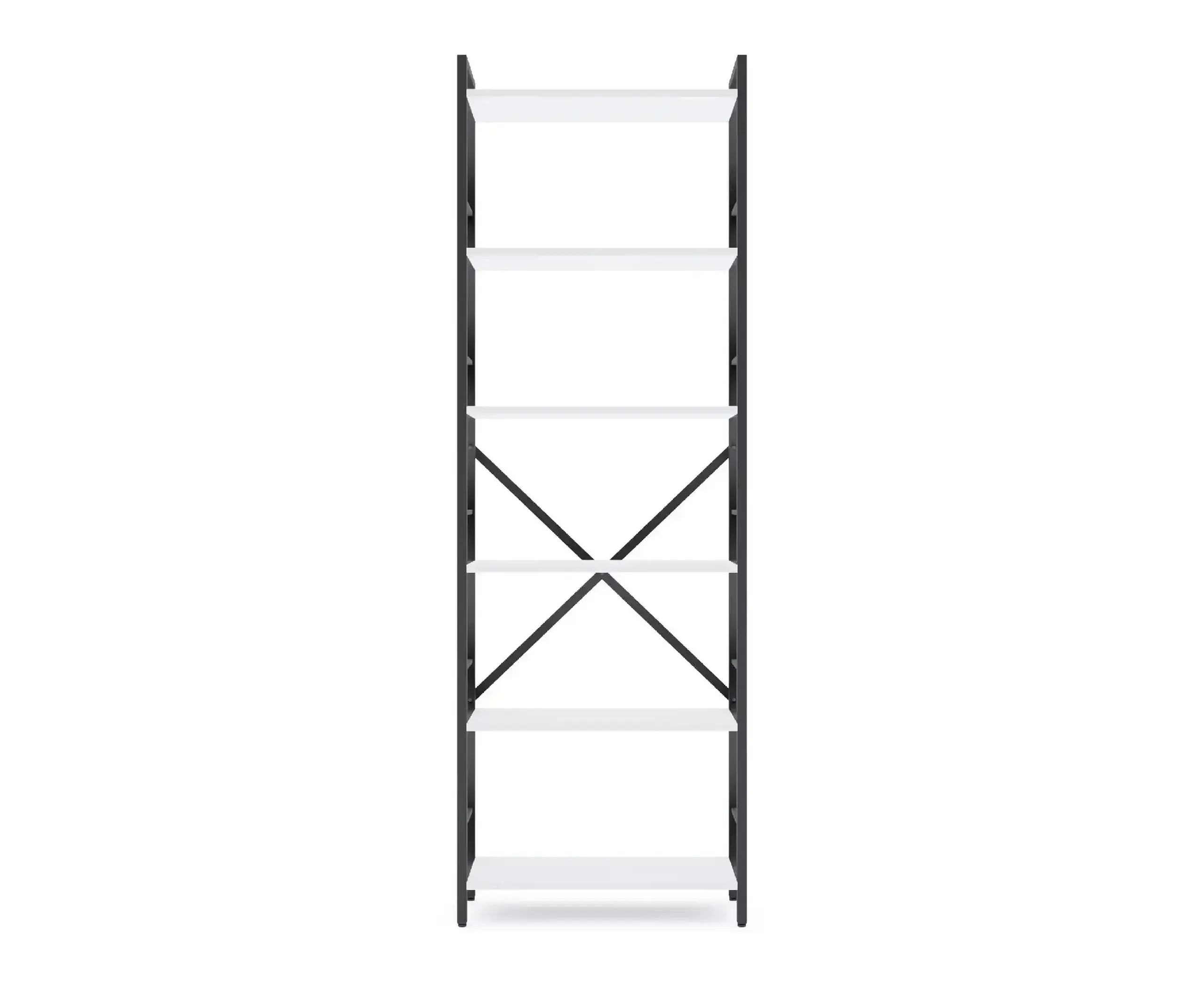 Raft metalic Nex Loft 1800x600x240 mm, 6 rafturi, PAL, Anthracite/ White snow