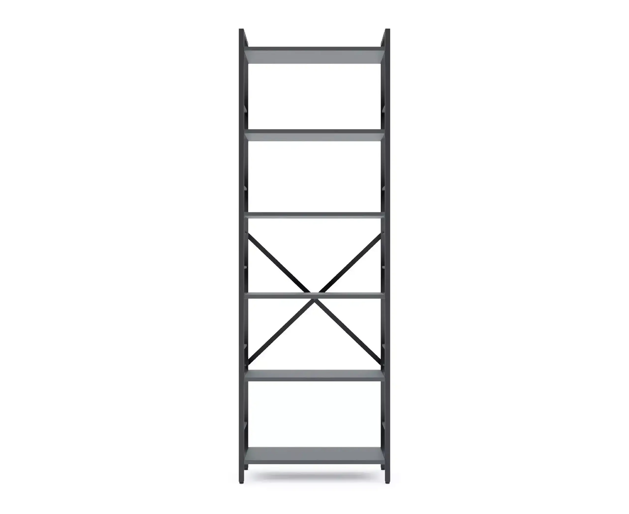 Raft metalic Nex Loft 1800x600x240 mm, 6 rafturi, PAL, Anthracite/ Anthracite