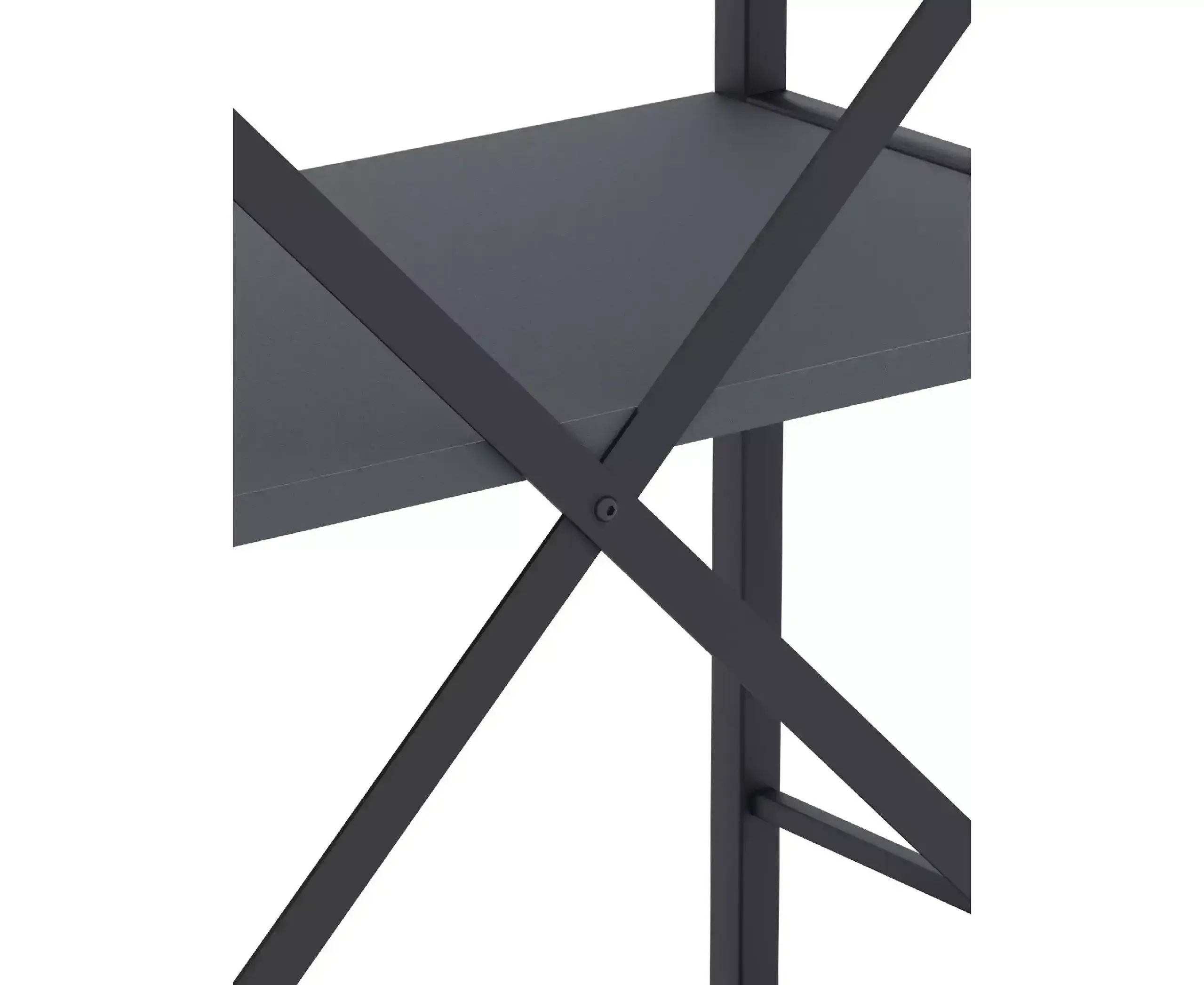 Raft metalic Nex Loft 1800x600x240 mm, 6 rafturi, PAL, Anthracite/ Anthracite